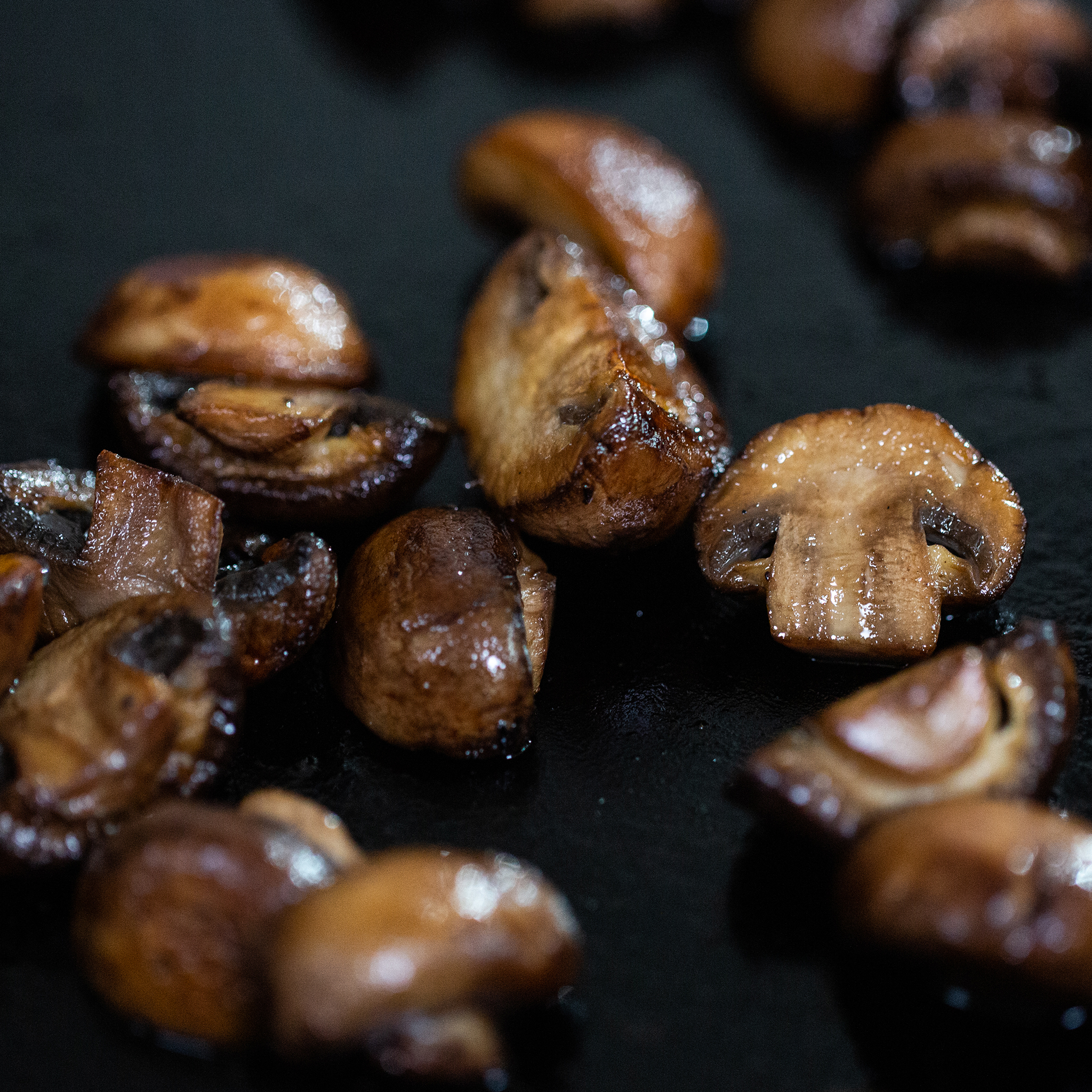 Pan Seared Mushrooms