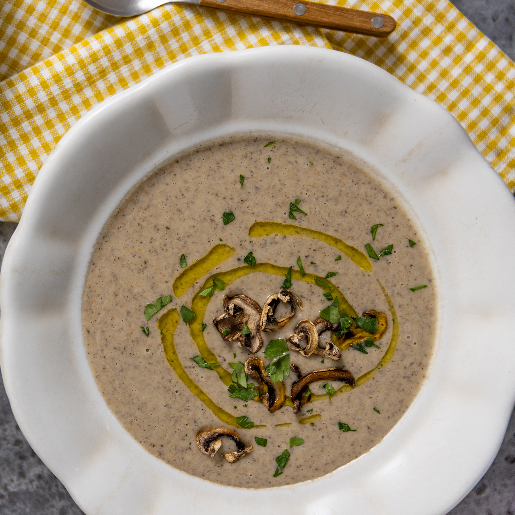 Joanna Gaines' Mushroom Bisque