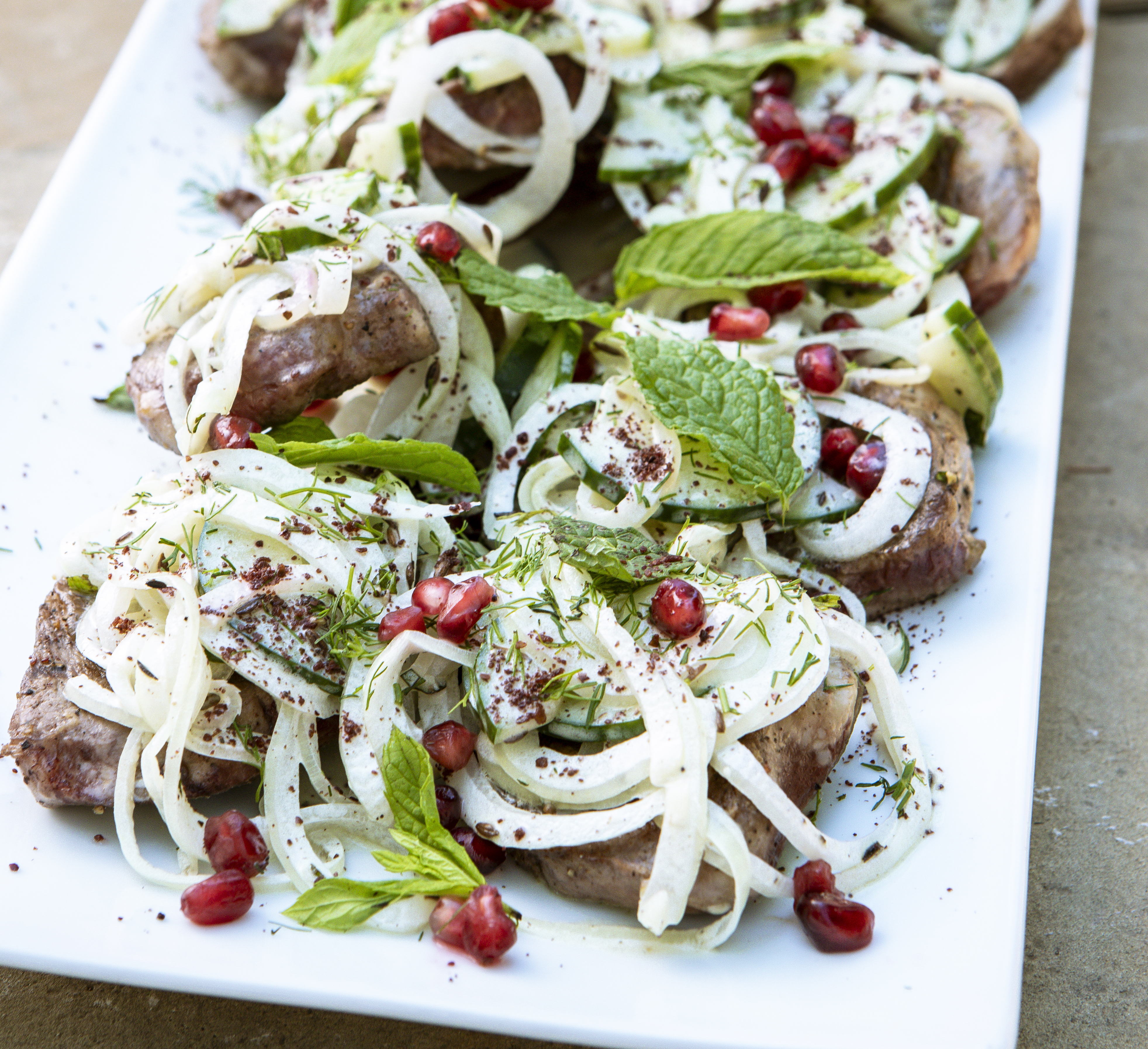 Annie Starke's Charred Lamb Lollipops