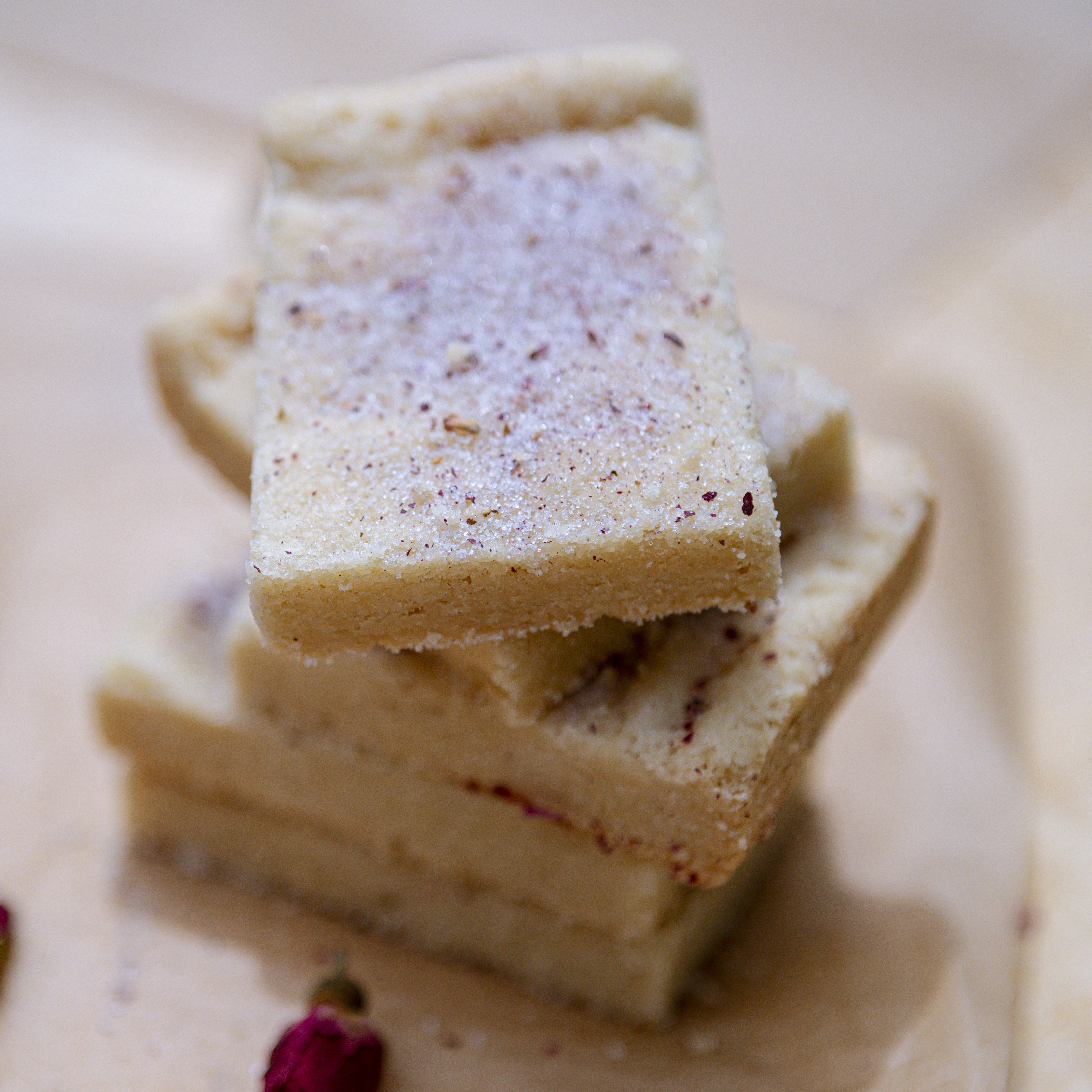 Annie Starke's Rose Shortbread Cookies
