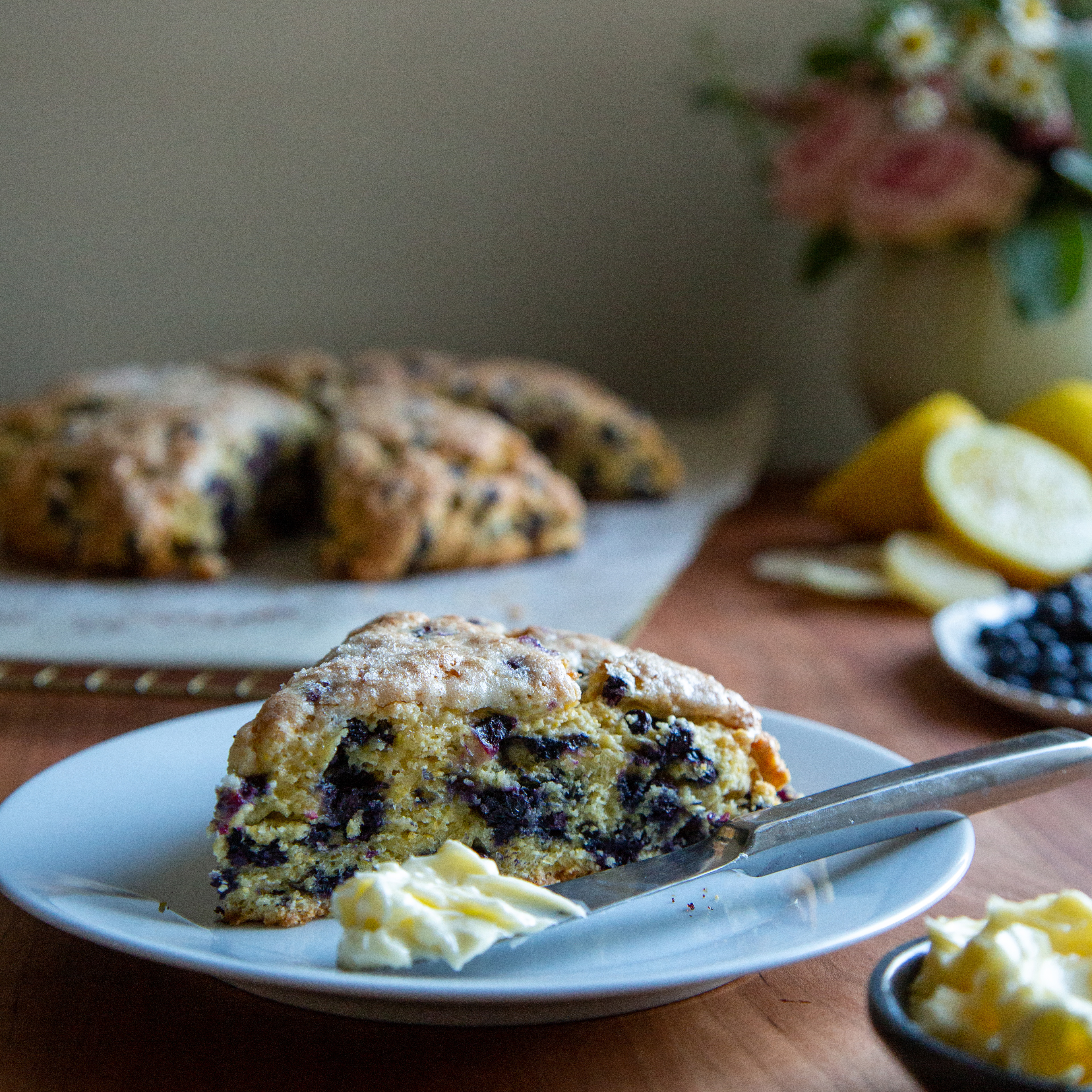 Zoe Francois' Blueberry Scones