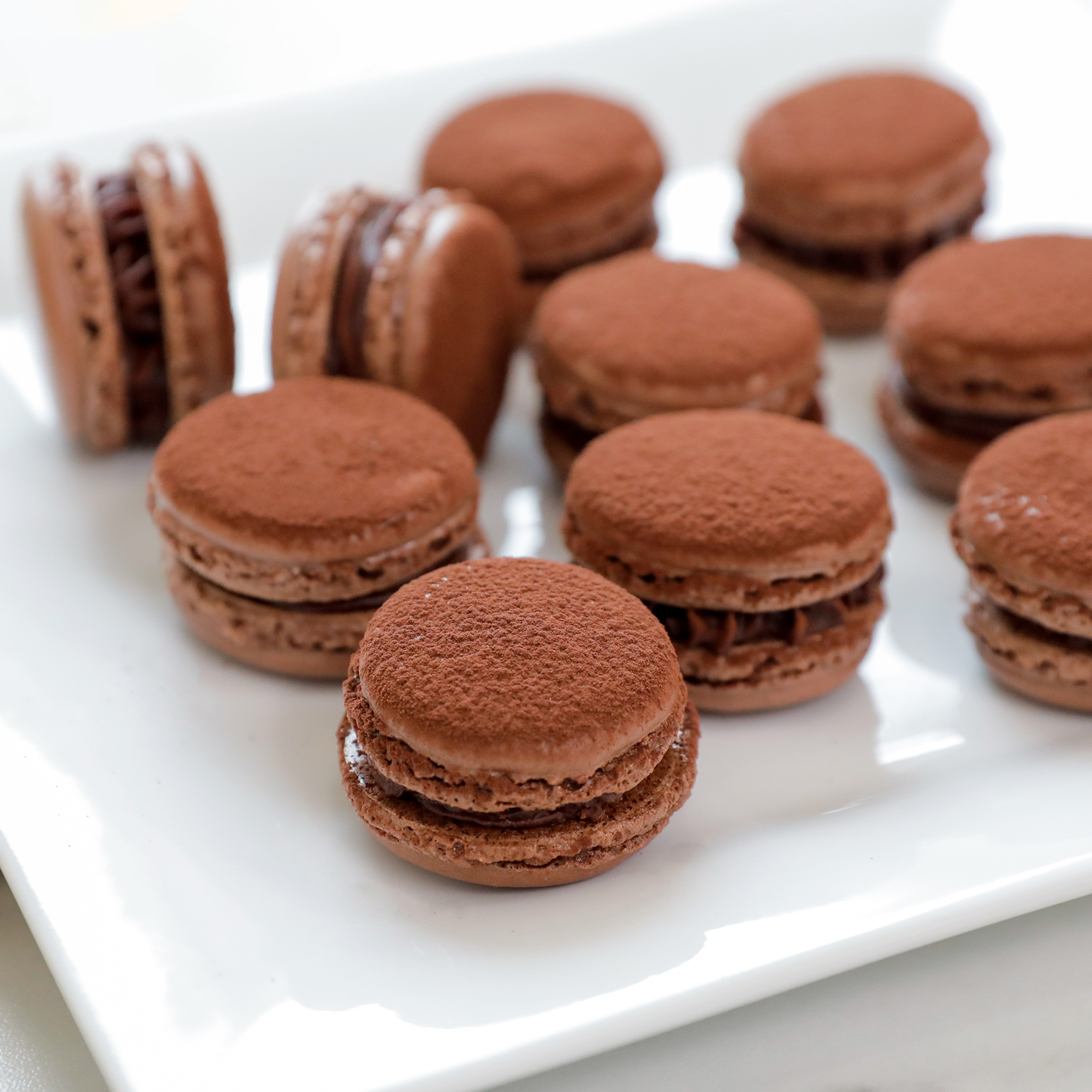 Zoe Francois' Chocolate Macaron