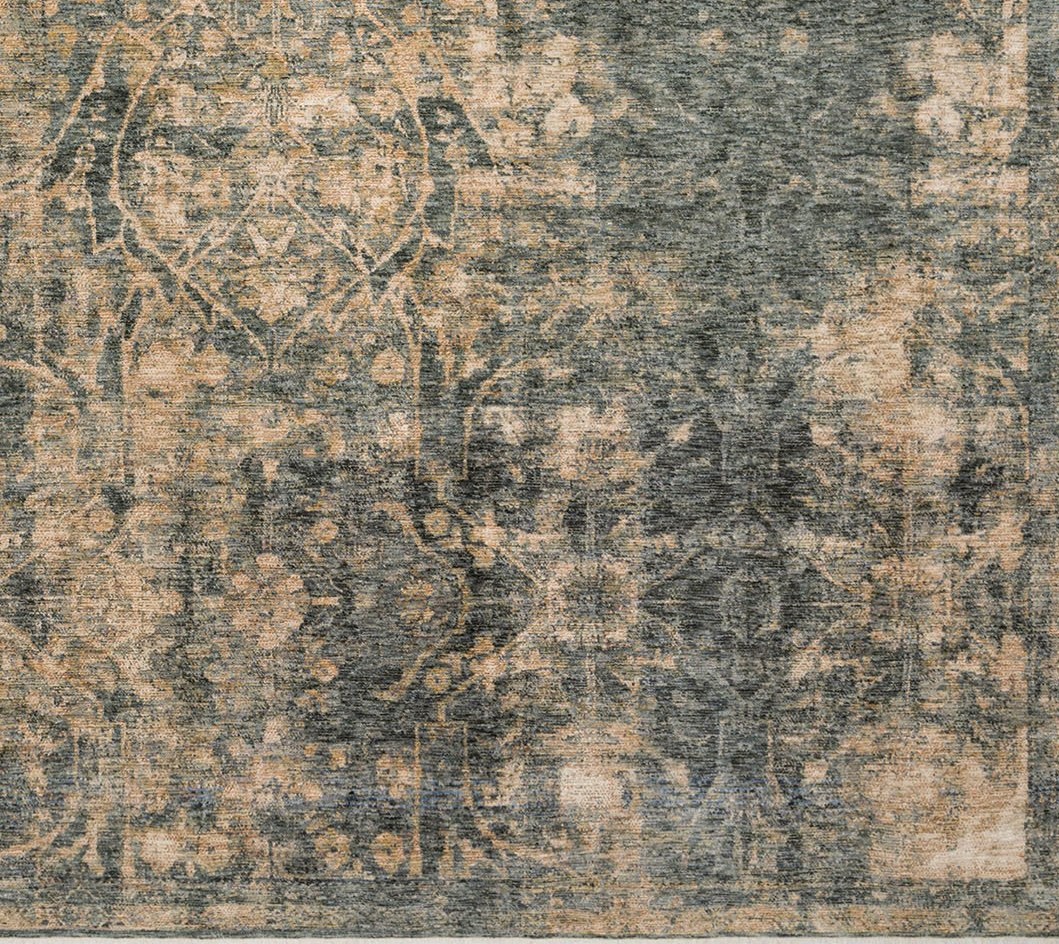 green rugs tile