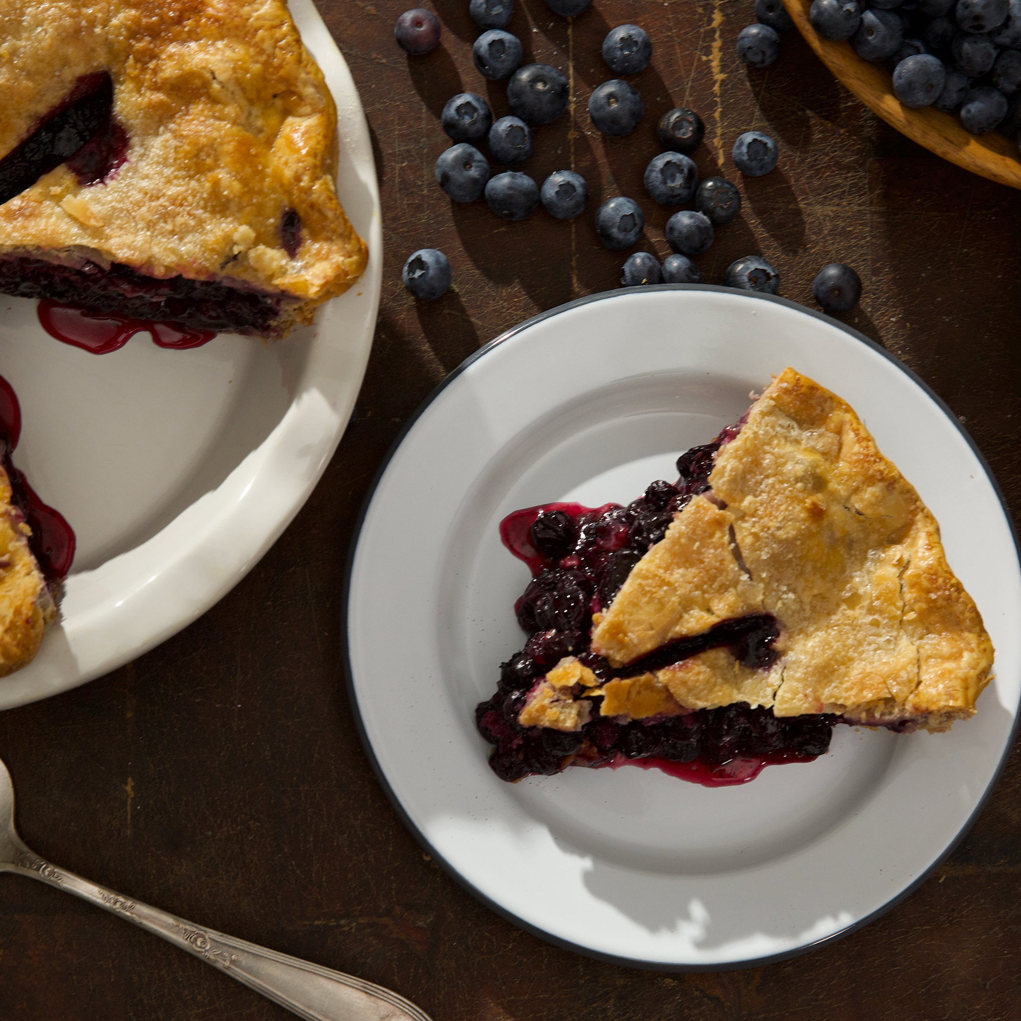 Elizabeth Poett's Blueberry Pie with Sweet Ginger Crust