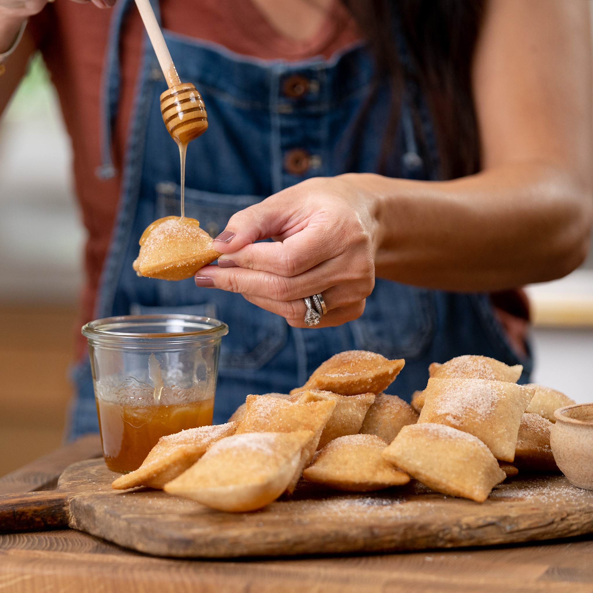 Joanna Gaines's Sopaipillas with Honey