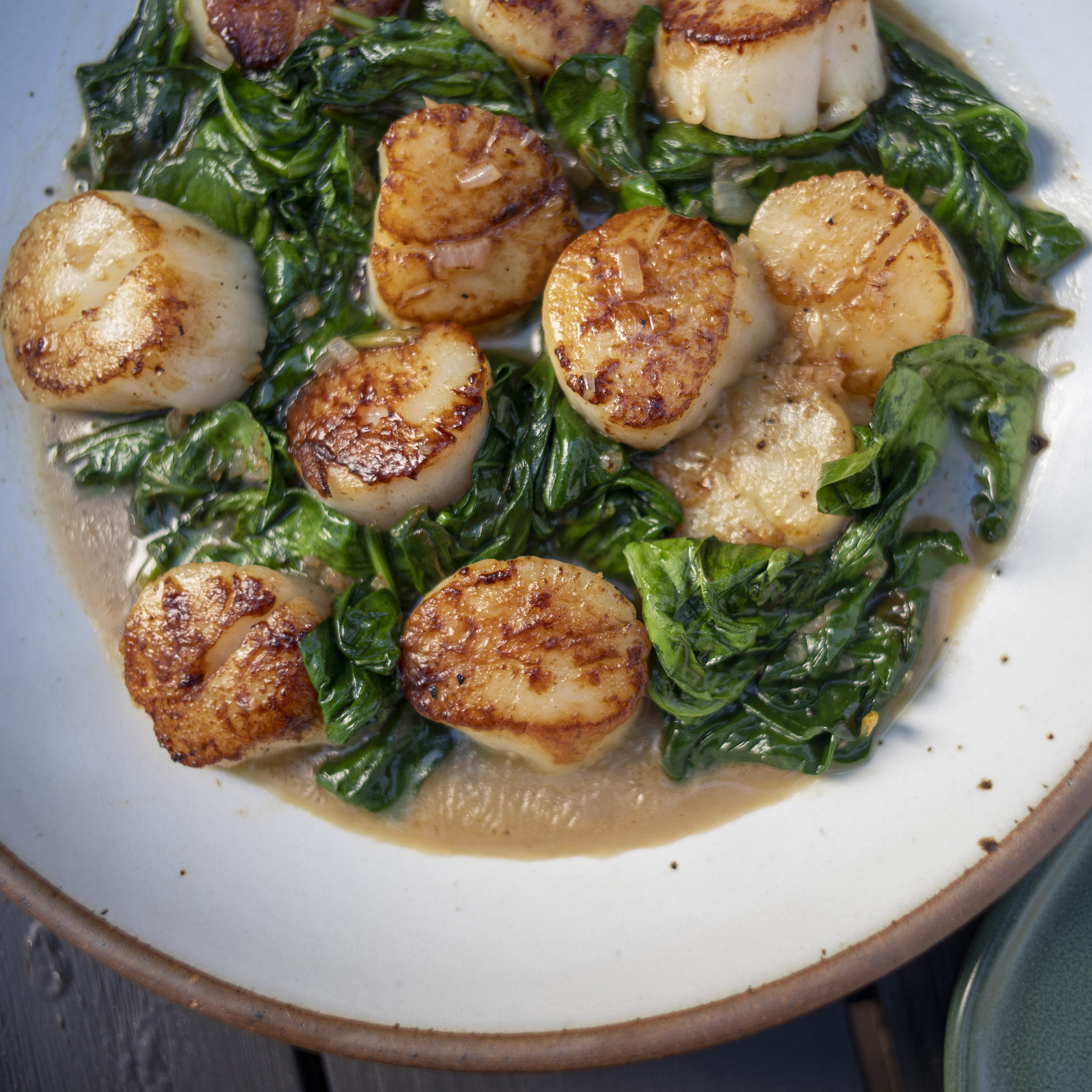 Katie Button Seared Scallops