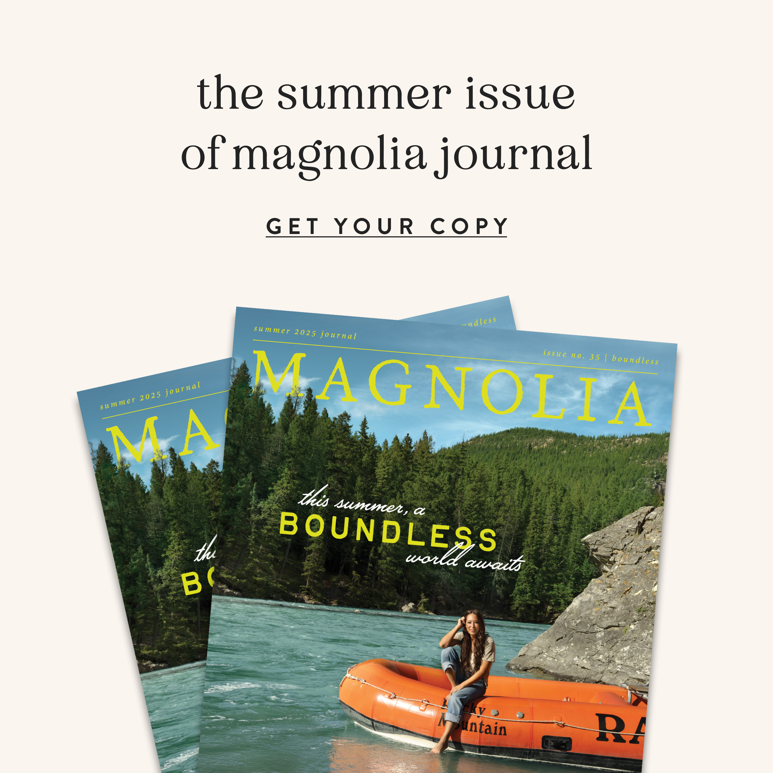 Get your copy of the summer 2025 issue of the Magnolia Journal