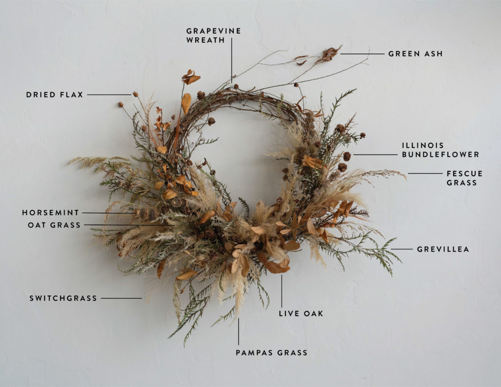 Making Dried Flower Wreaths Making Dried Flower Wreaths