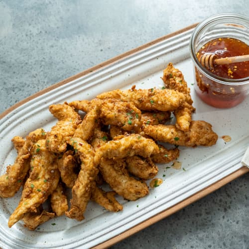 Chicken Tenders with Spicy Honey Recipe - Magnolia