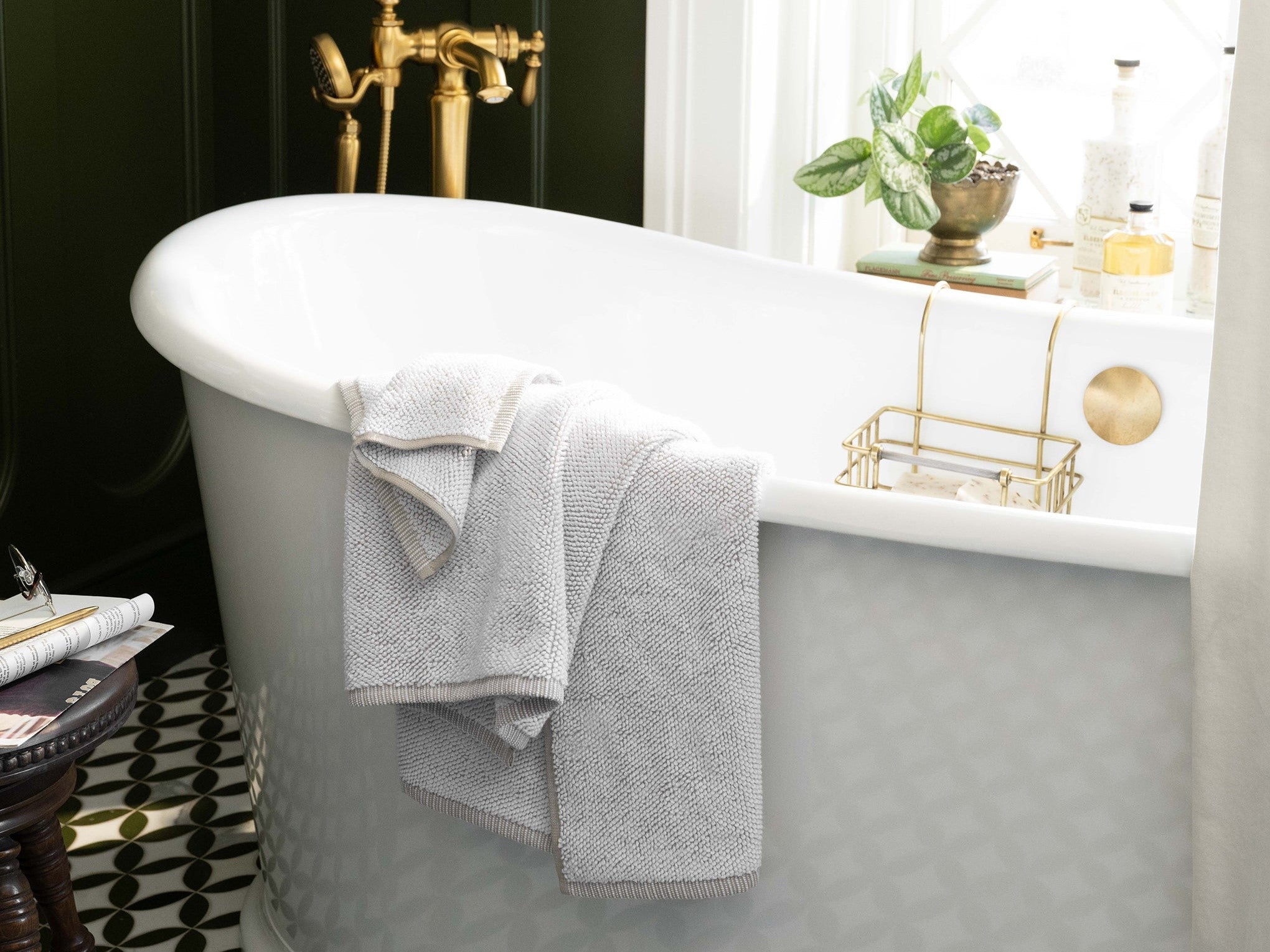 Bathroom Towels + Bath Mats