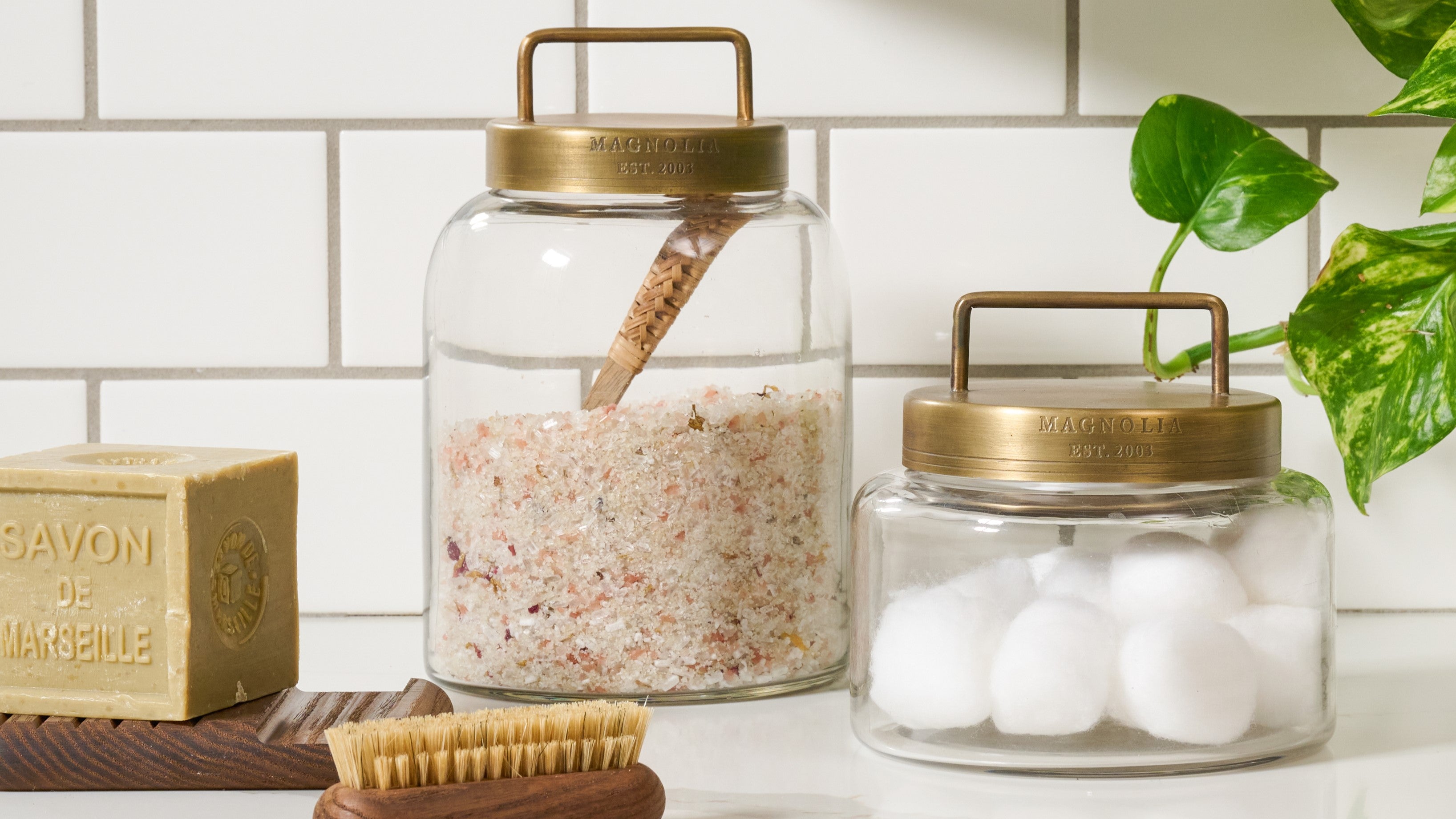 Brass canisters