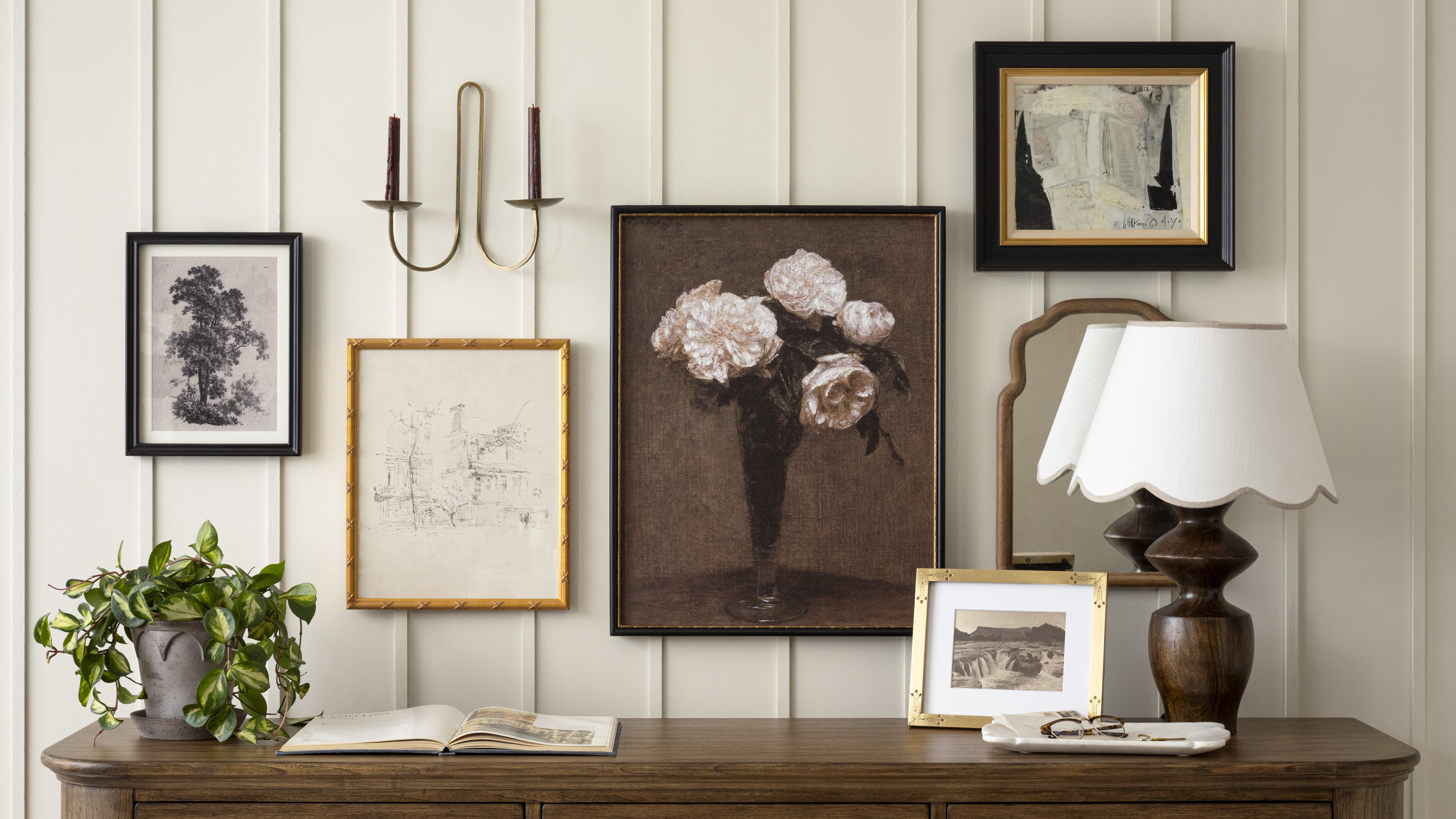 shop wall decor and mirrors