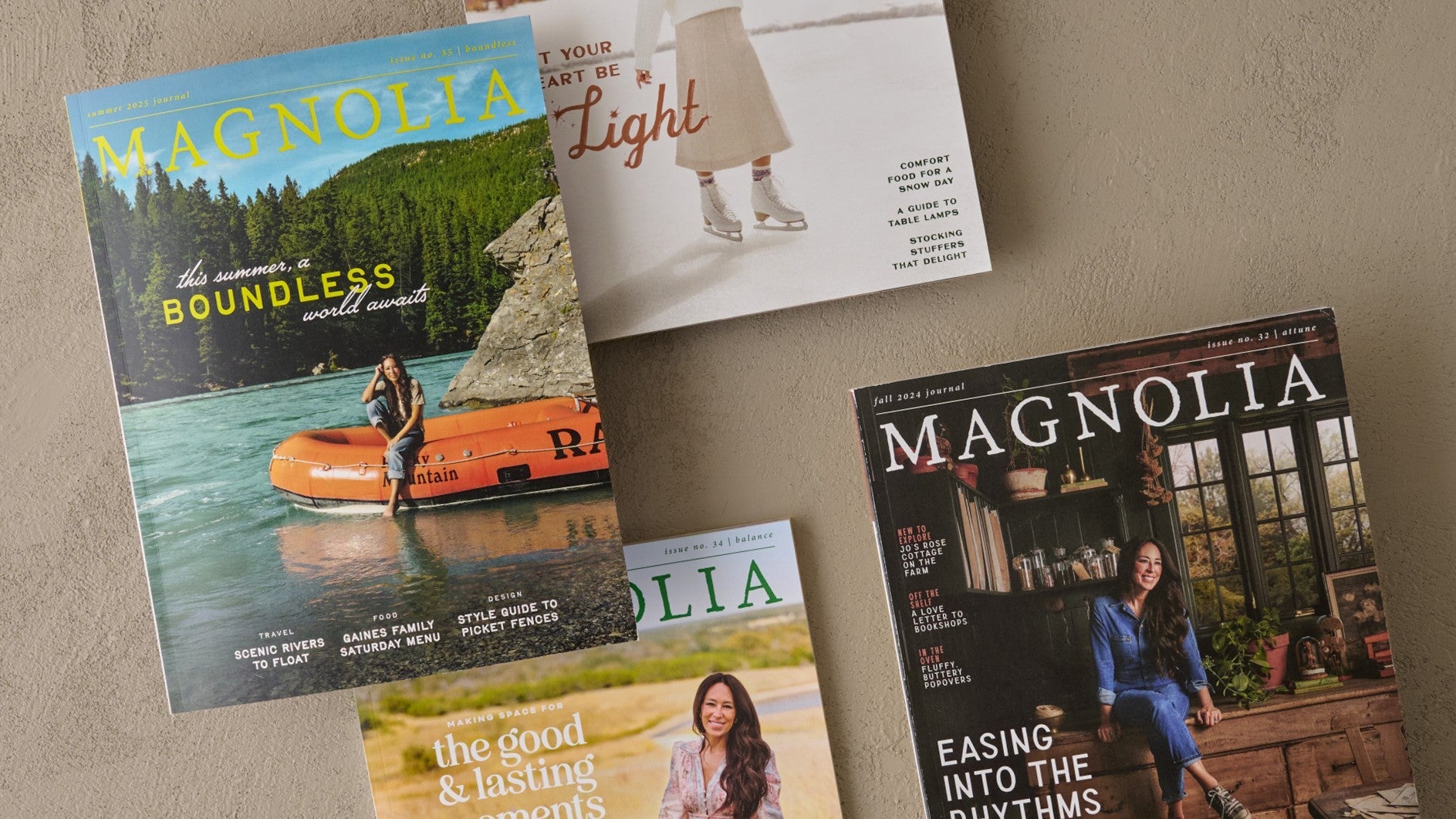 sign up for a Magnolia Journal Subscription and get your copy today!
