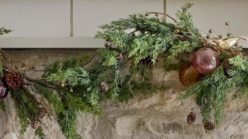 Shop Christmas wreaths and garland