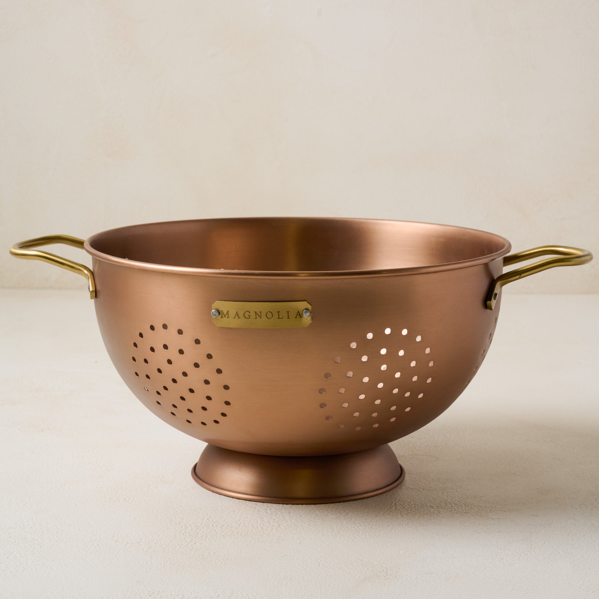 Copper and Brass Colander $30.00