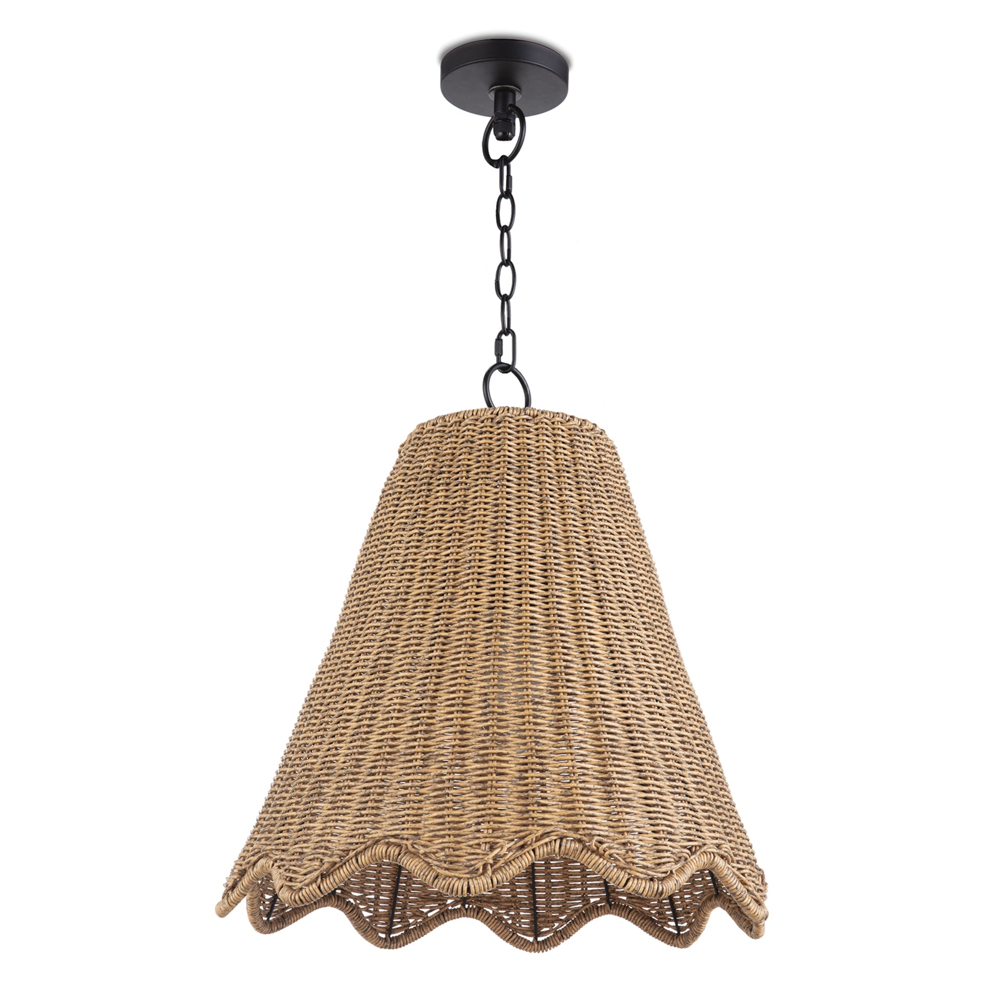 Large Annabeth Pendant shown with light off