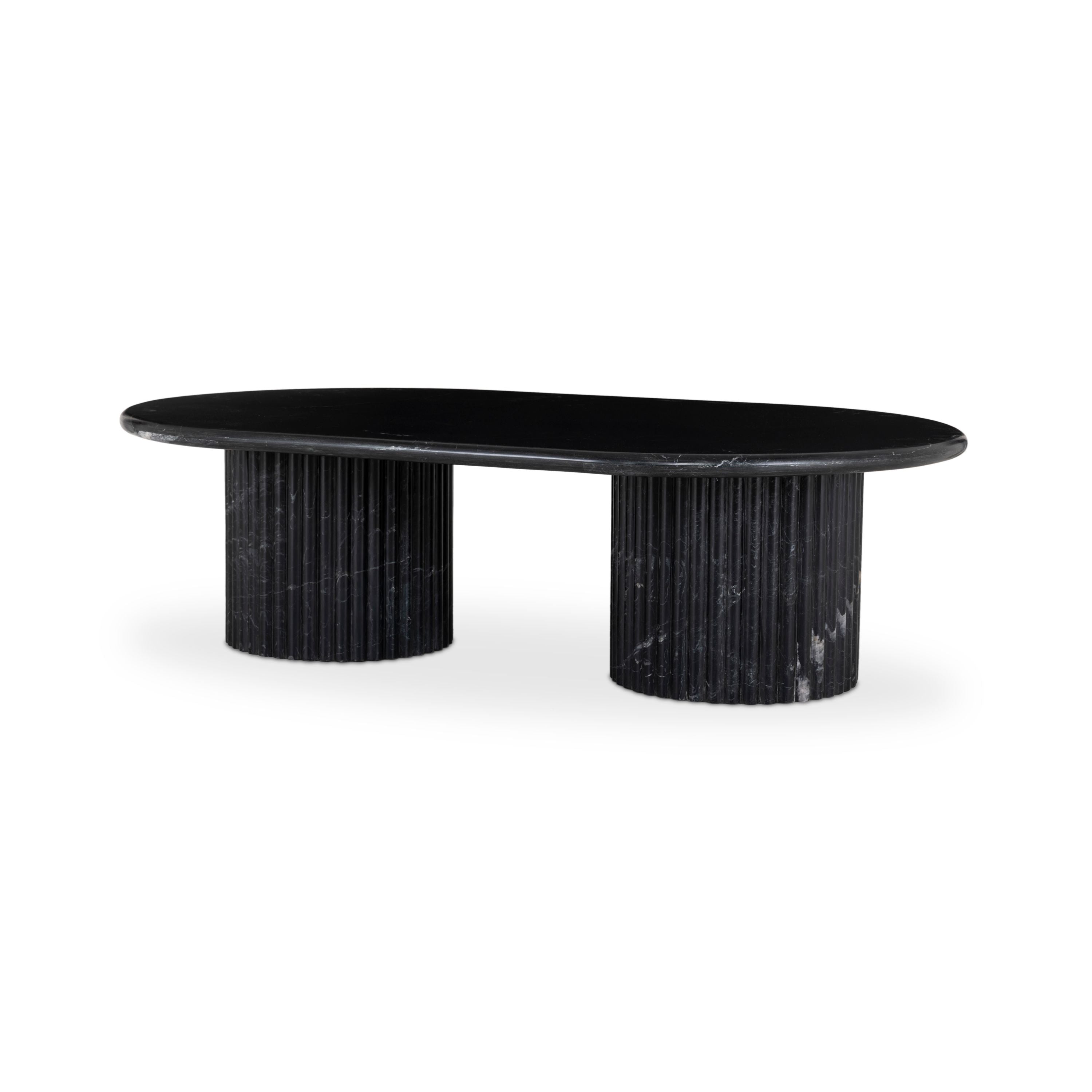 Deco Marble Coffee Table - Black Marble