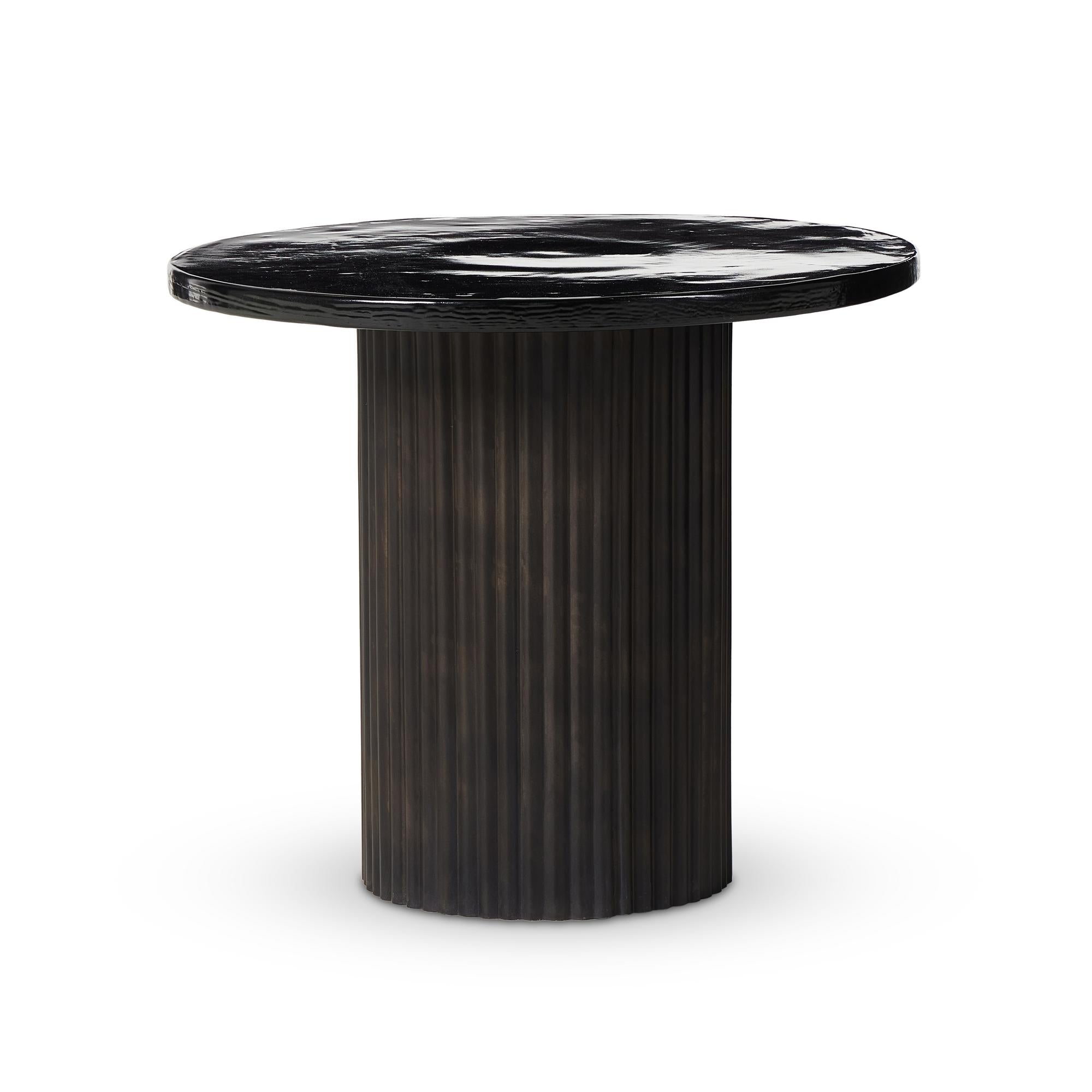 Madden Smoked Glass End Table $549.00