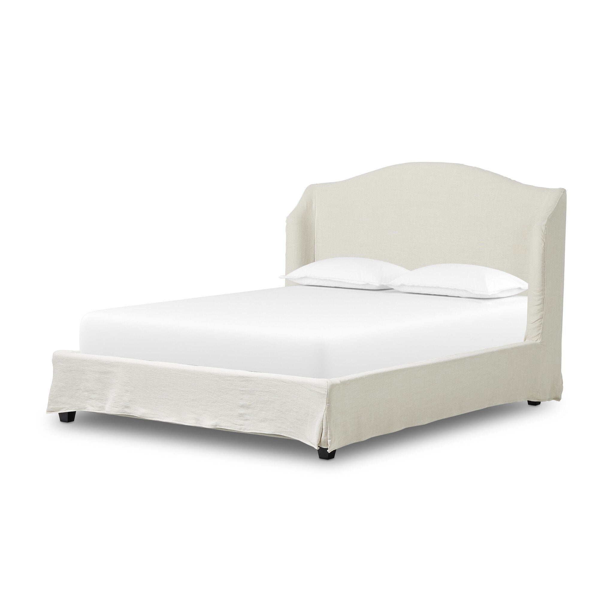 Blythe Slipcover Bed in Broadway mist