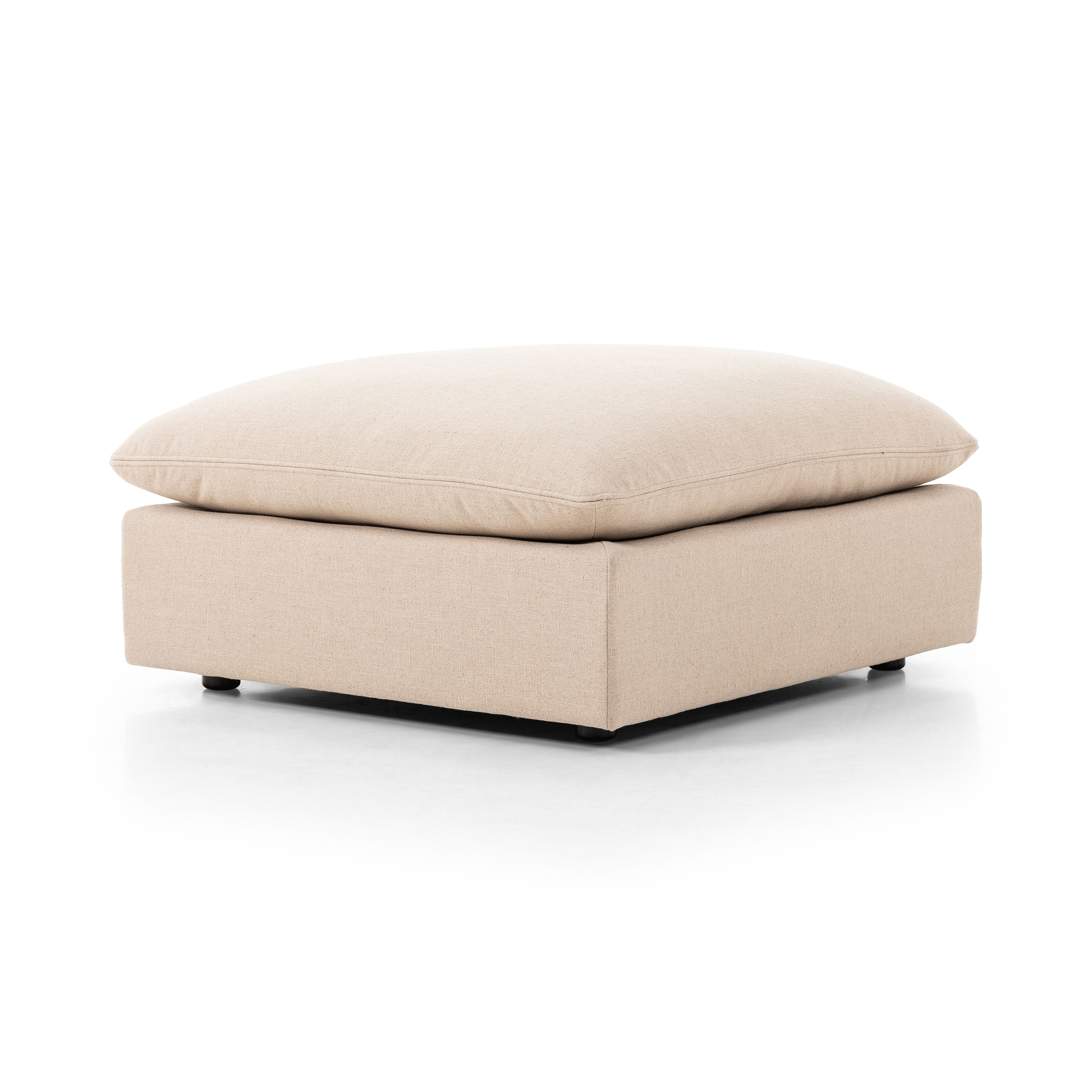 Taupe Laura Ottoman