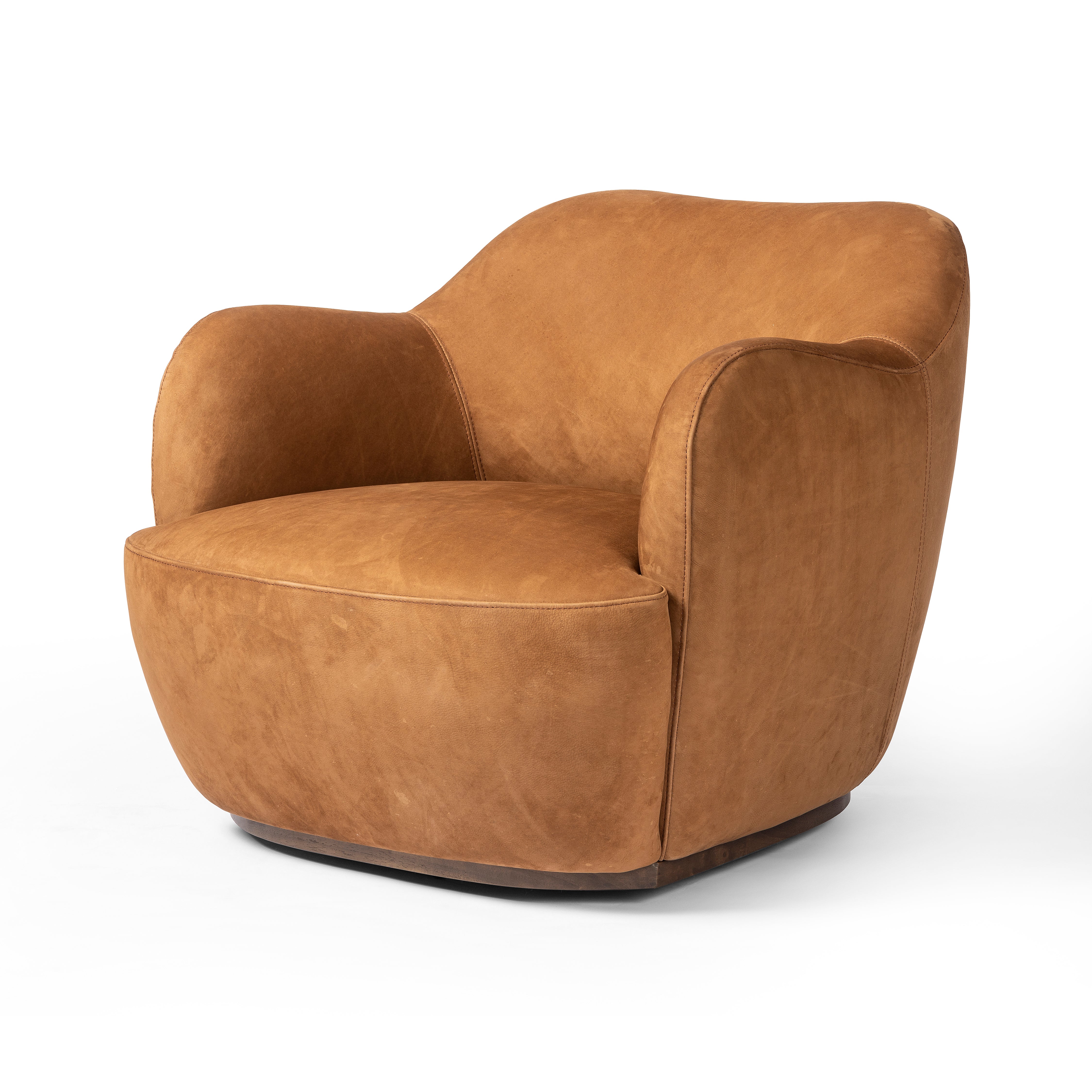 Nubuck Cognac Caesar Swivel Chair Items range from $1249.00 to $2099.00