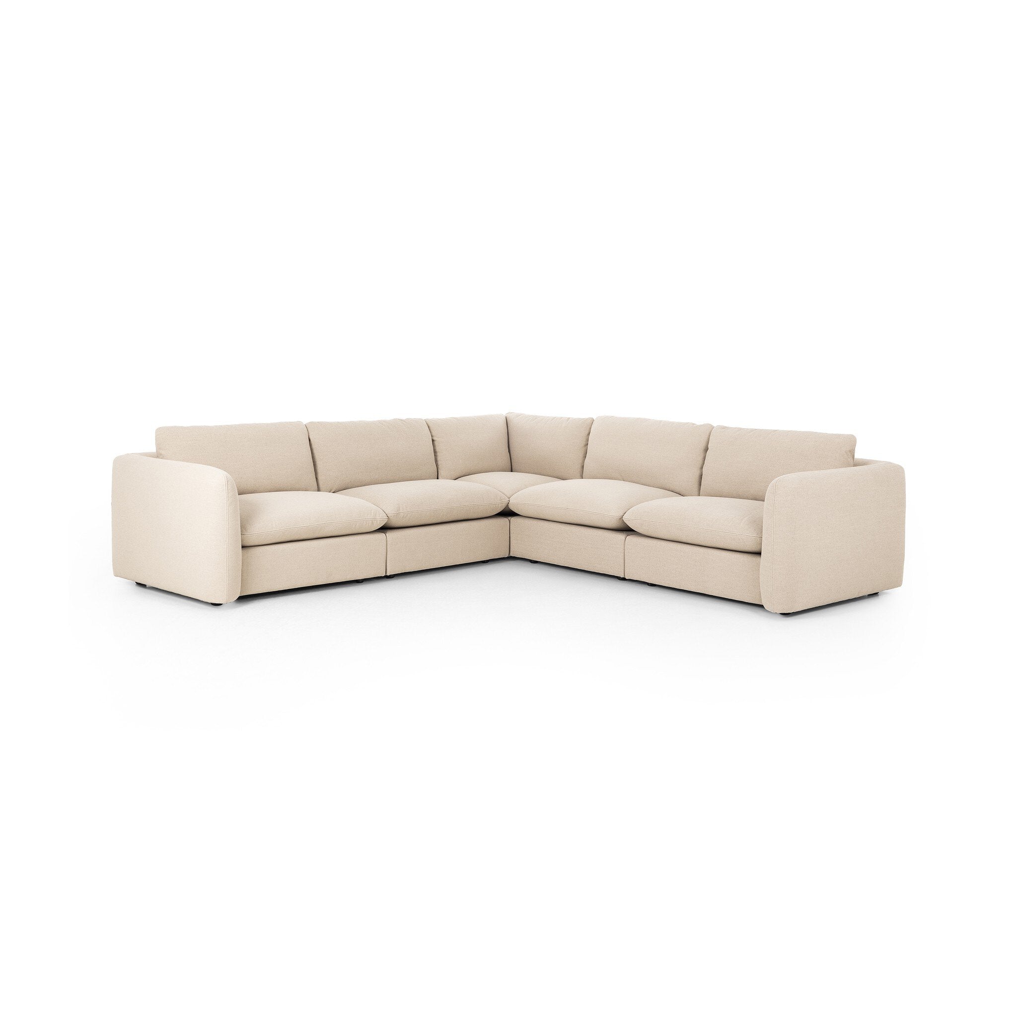 Taupe Laura Sectional configuration option Items range from $1199.00 to $1499.00