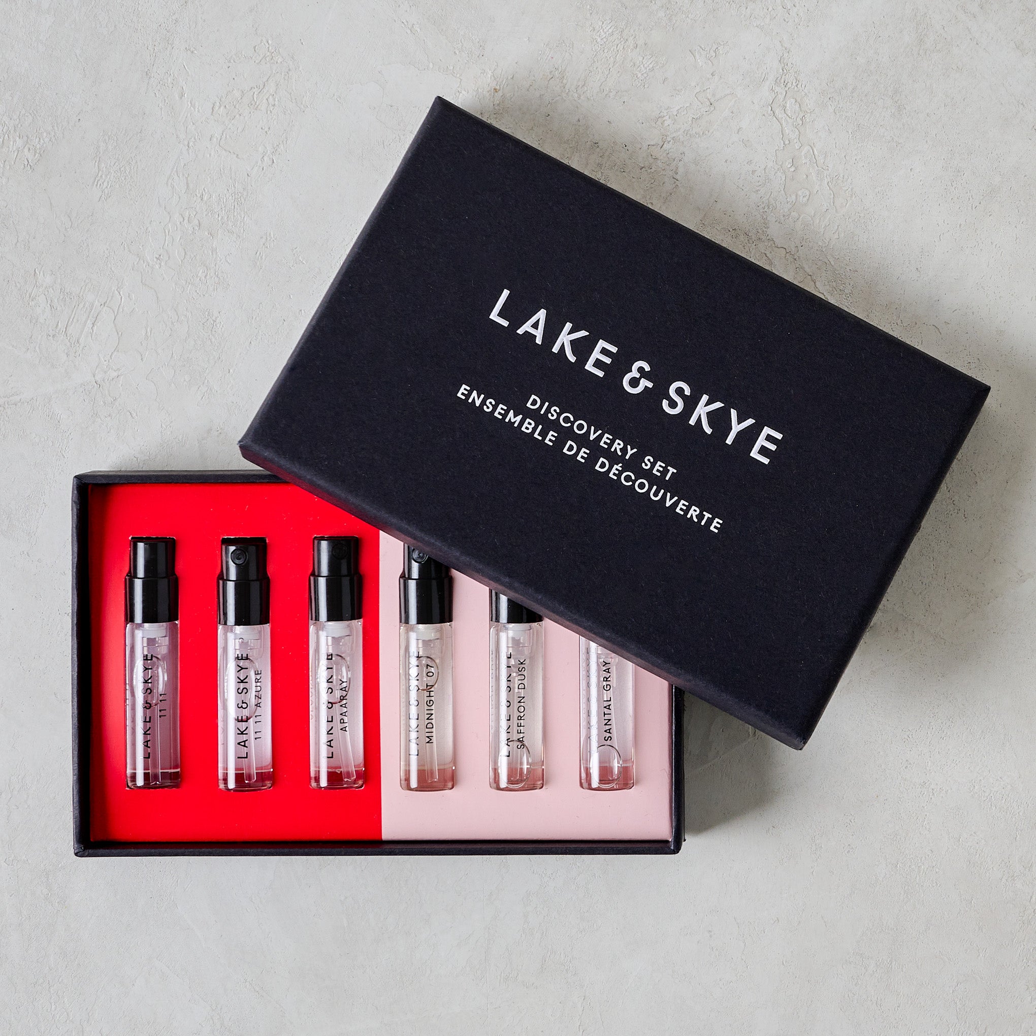 Lake & Skye 6 Scent Discovery Set shown in box