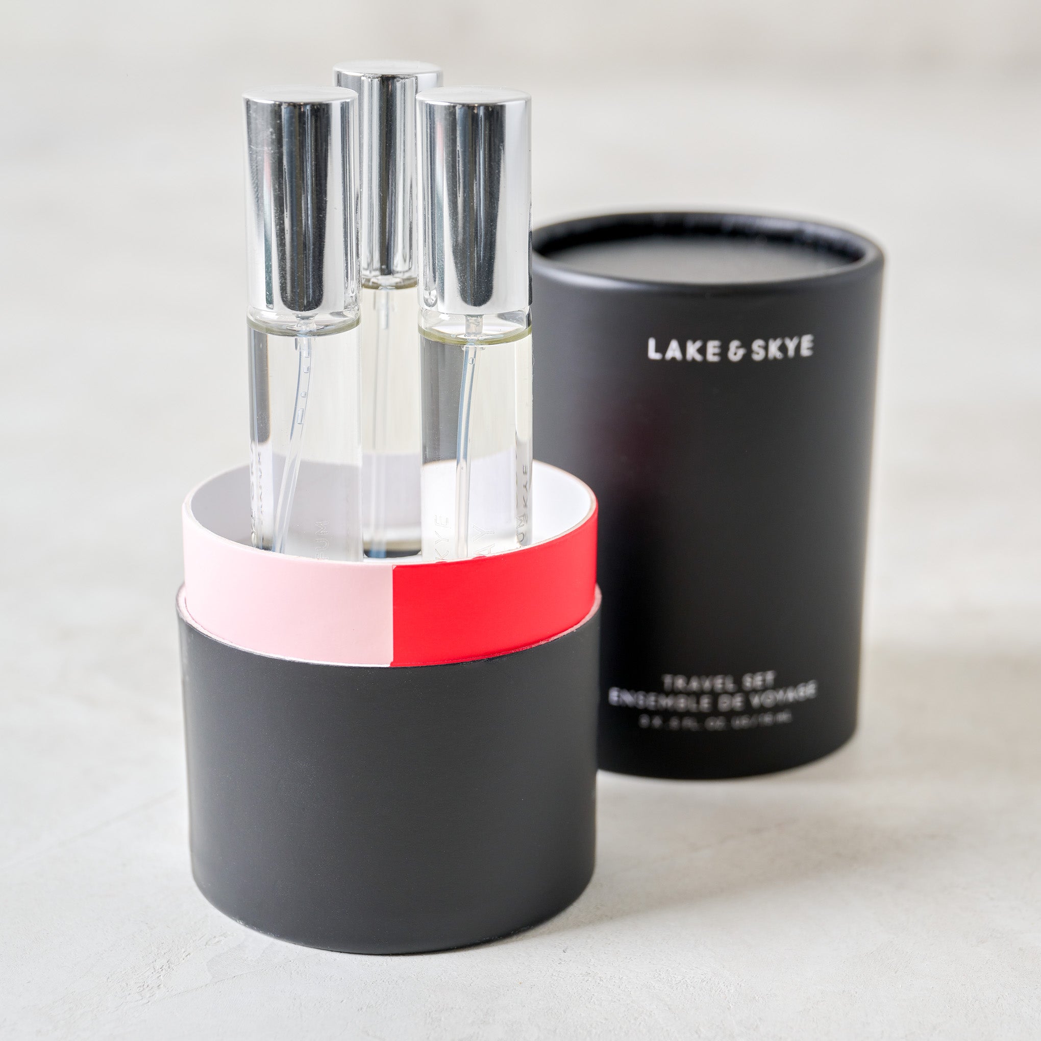 Lake & Skye Purse Spray Trio Set shown in box
