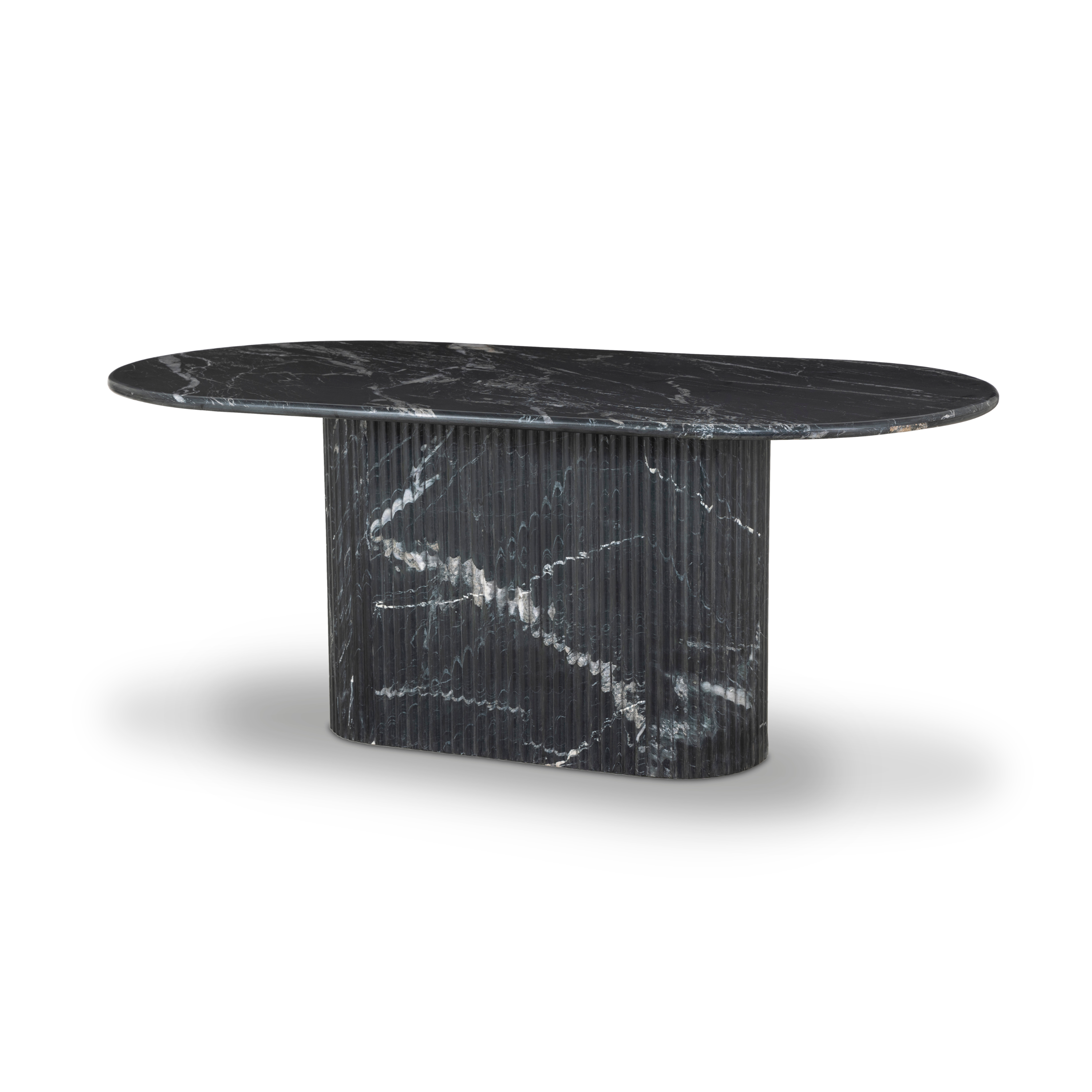 Deco Dining Table - Black Marble