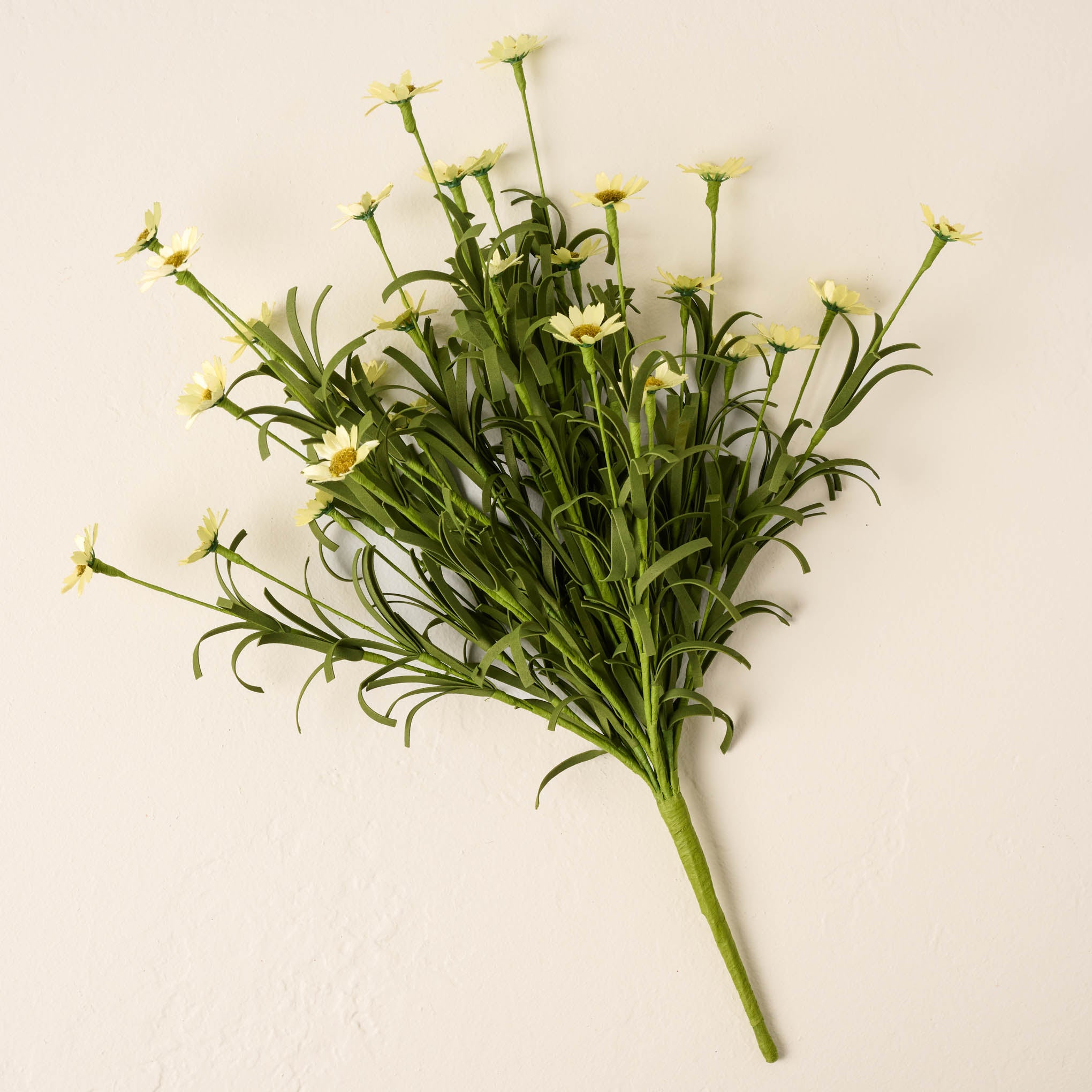 faux yellow daisy floral bouquet $14.00