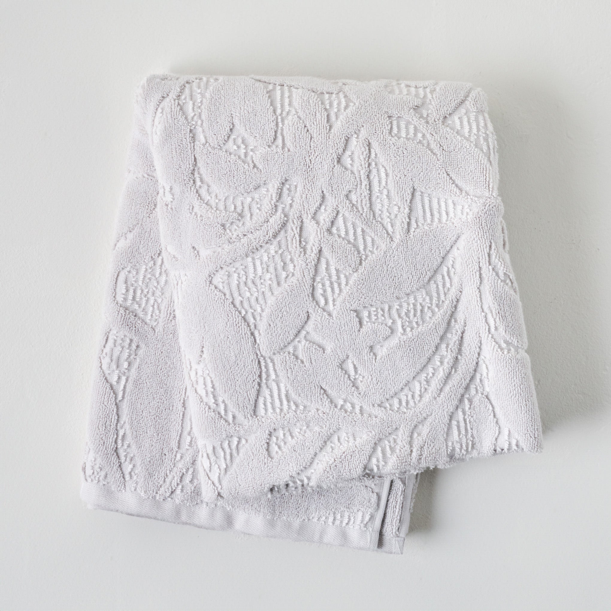 Platinum Esme Floral Towel - bath towel