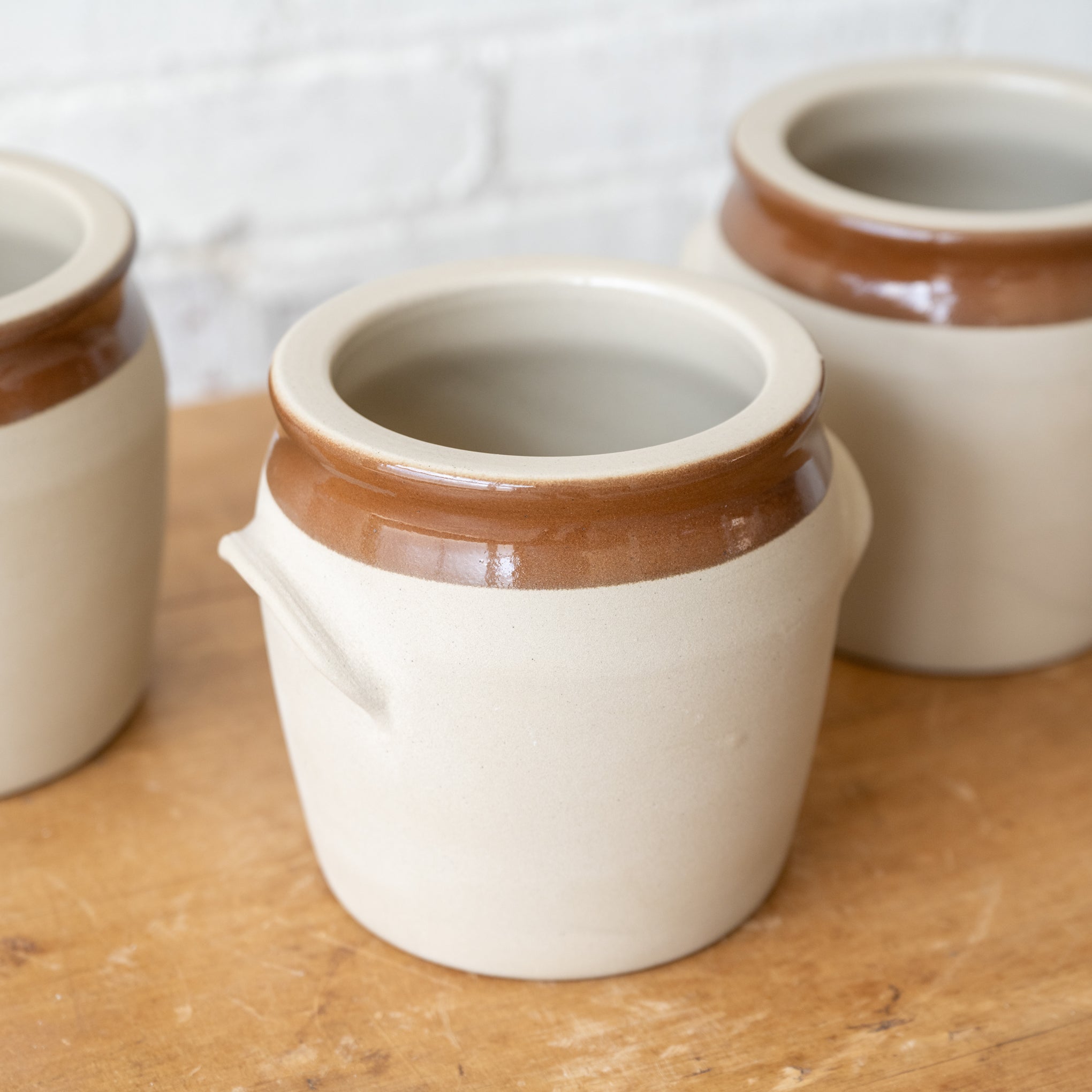 Found French Stoneware Crock On sale for $48.96, discounted from $64.00