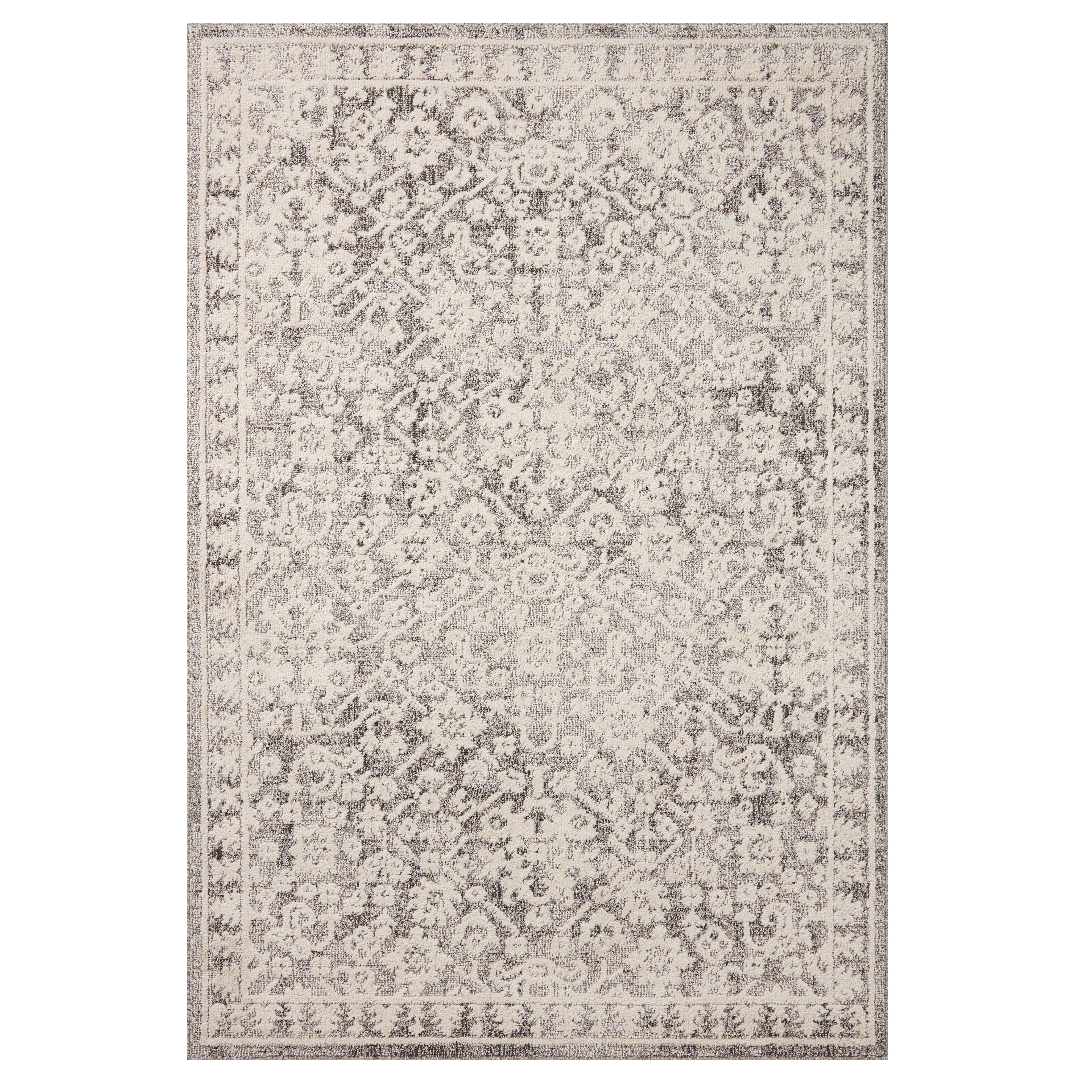 Gigi Grey Ivory Rug