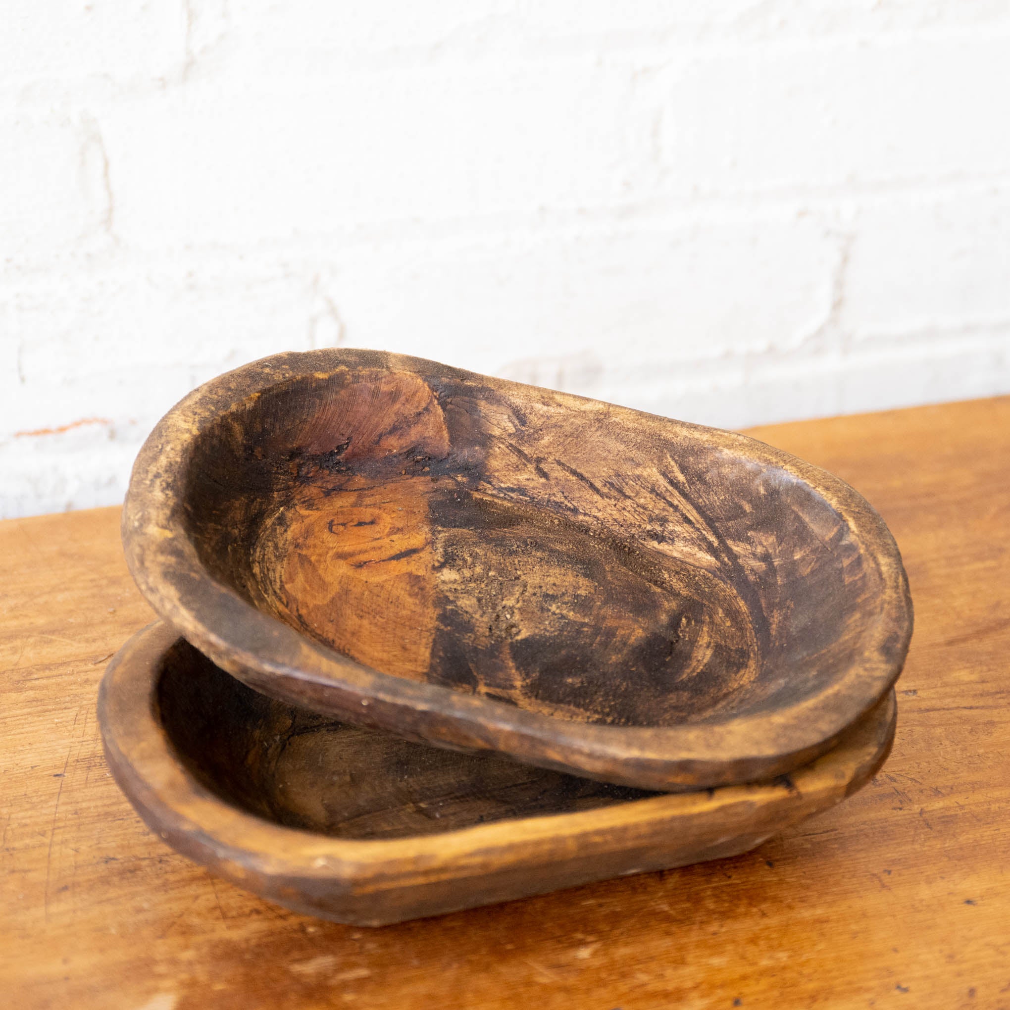 Found Wooden Dough Bowl - Small stacked On sale for $16.83, discounted from $22.00