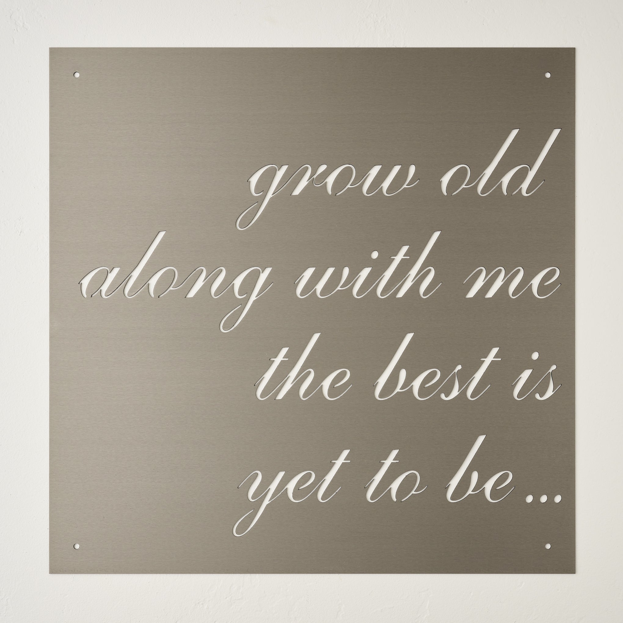 Grow Old Together Sign On sale for $69.99, discounted from $98.00