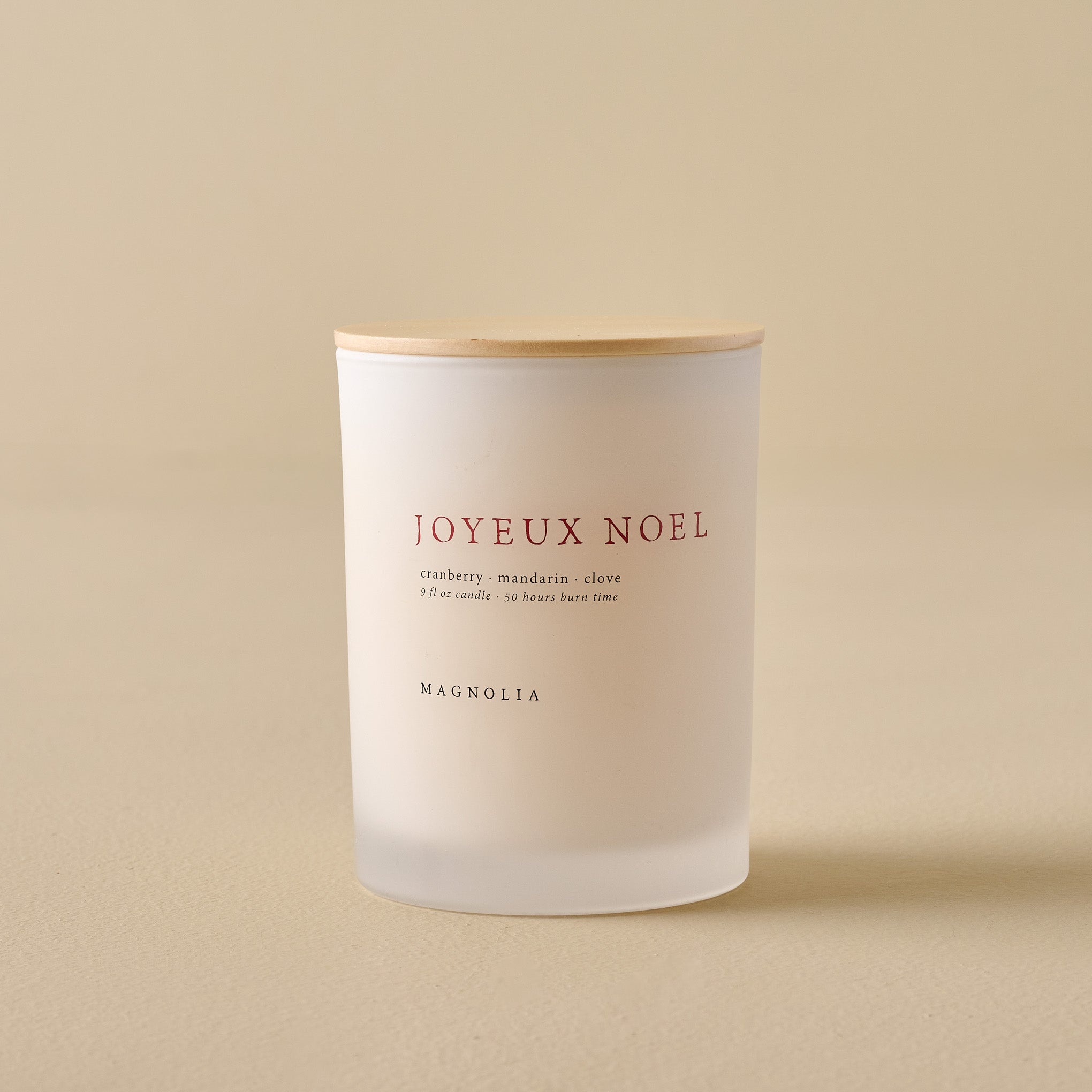 Magnolia Joyeux Noel Candle 9oz