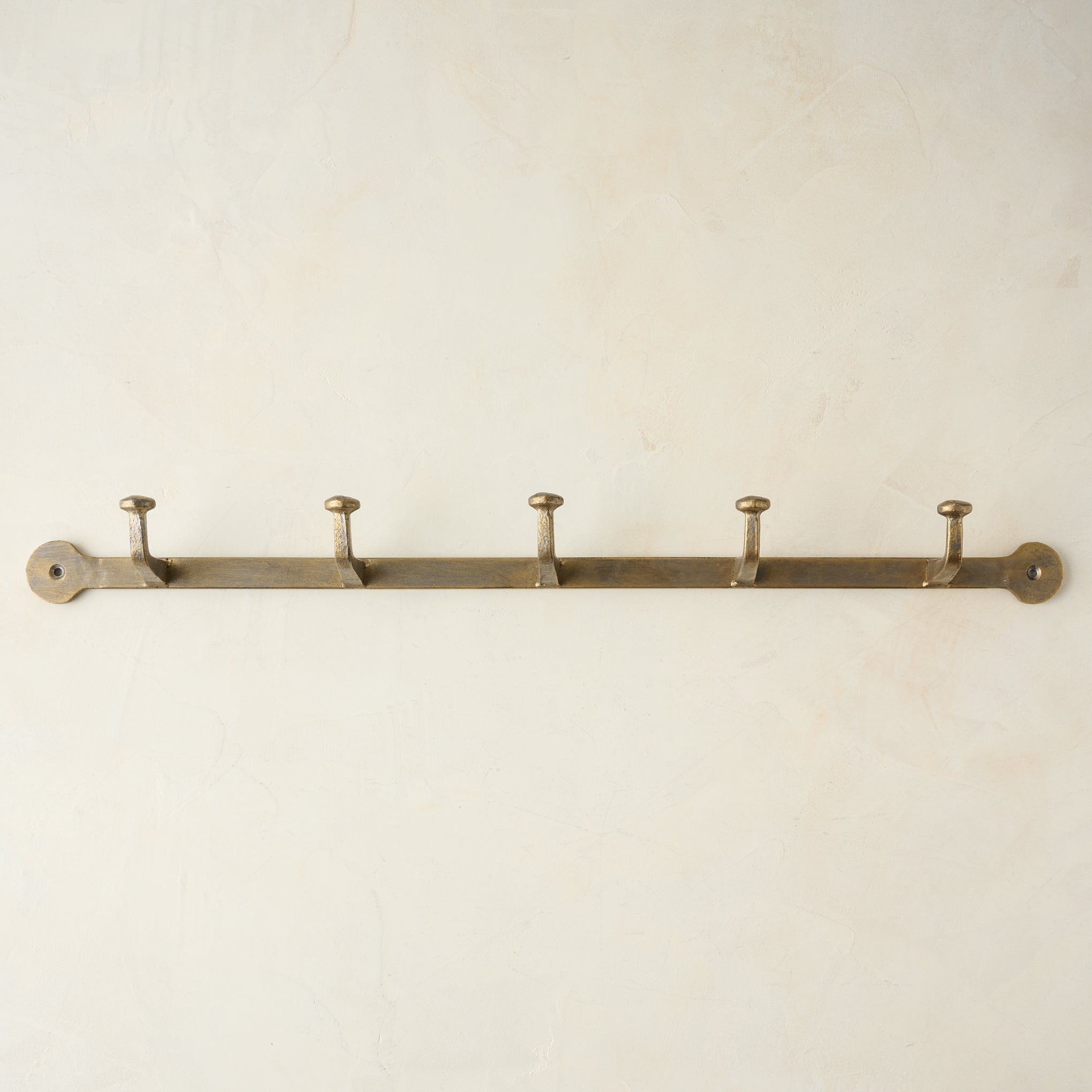 Hammered Iron Wall Hooks in large size