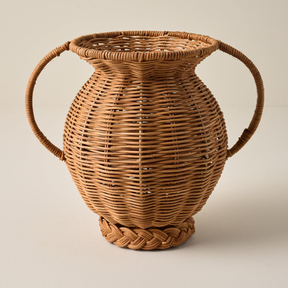 Mabel Rattan Vase $44.00