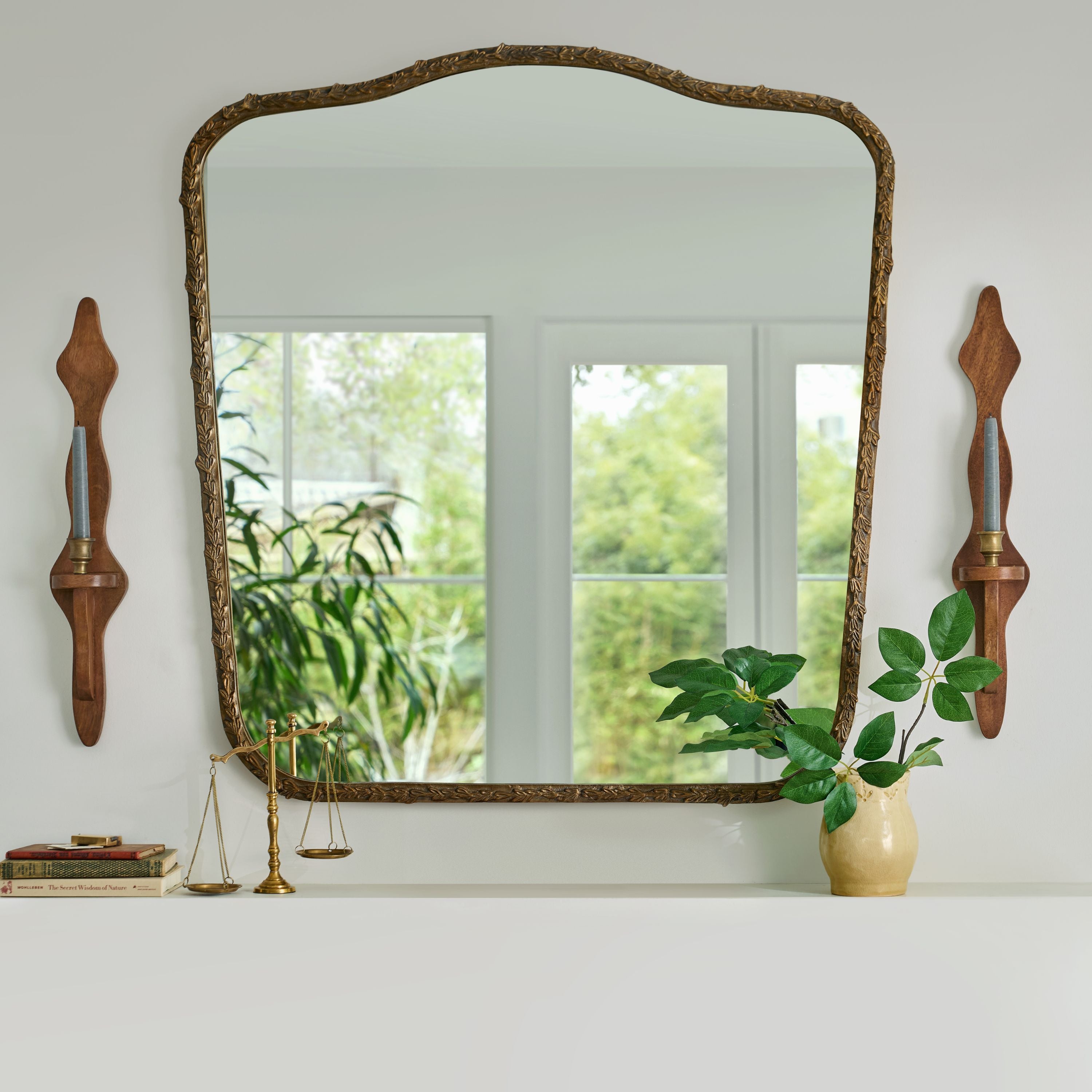 Laurel Metal Framed Mirror $348.00
