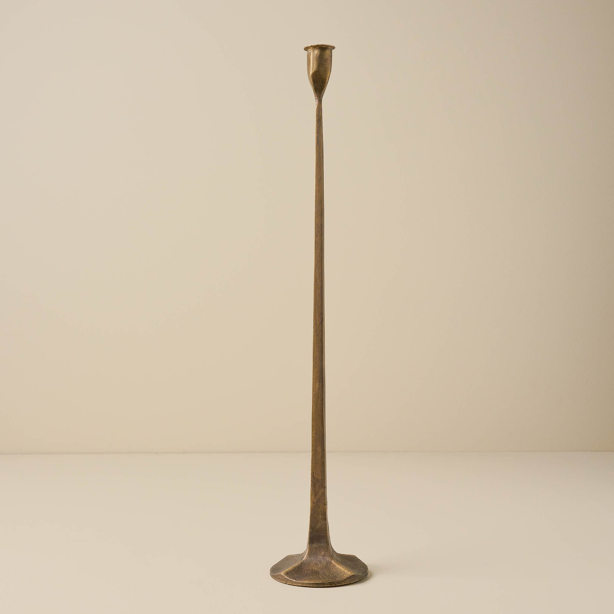 Antique Brass Gatecrest tall