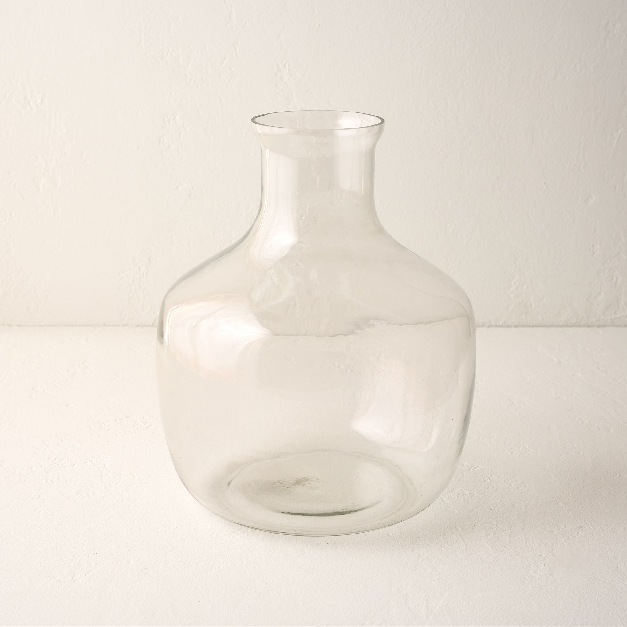 Katrina Clear Glass Vase On sale for $39.20, discounted from $56.00