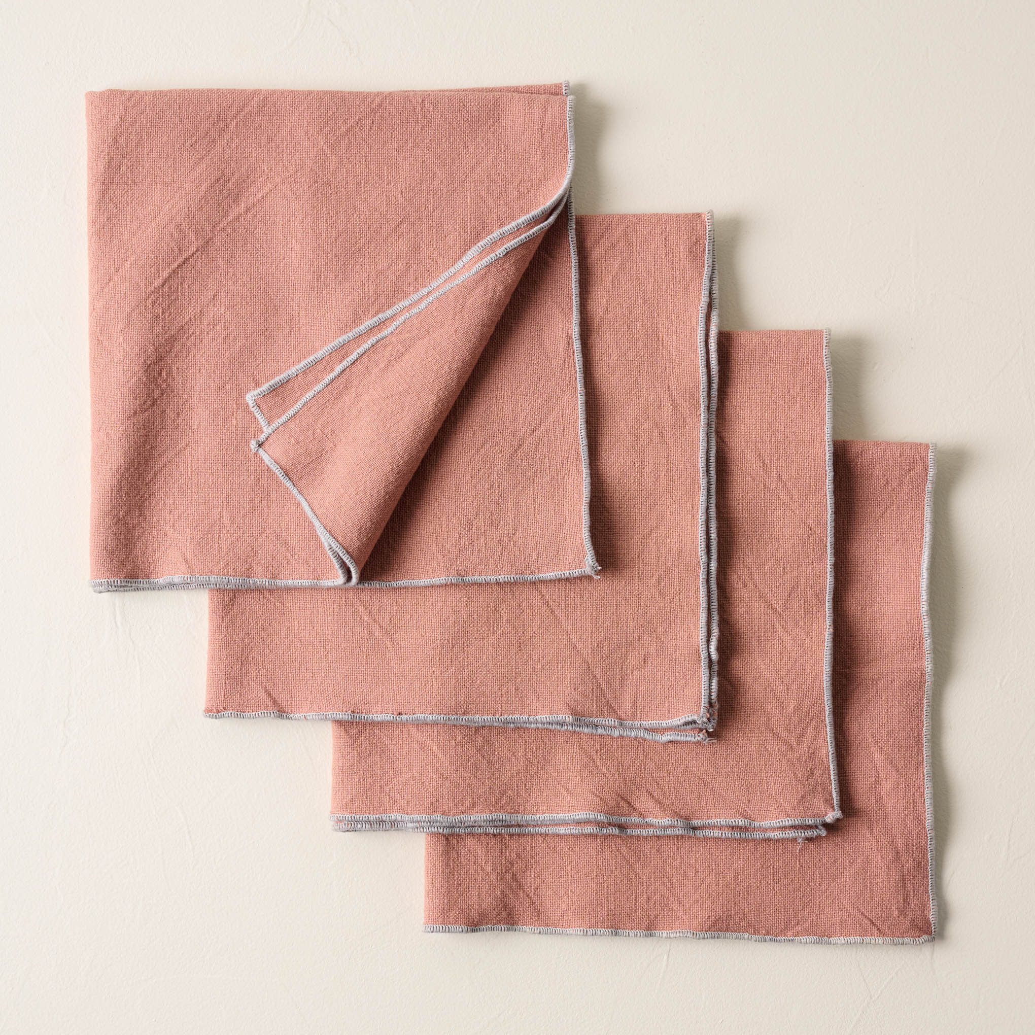 Dawn Rose Napkin Set of Four