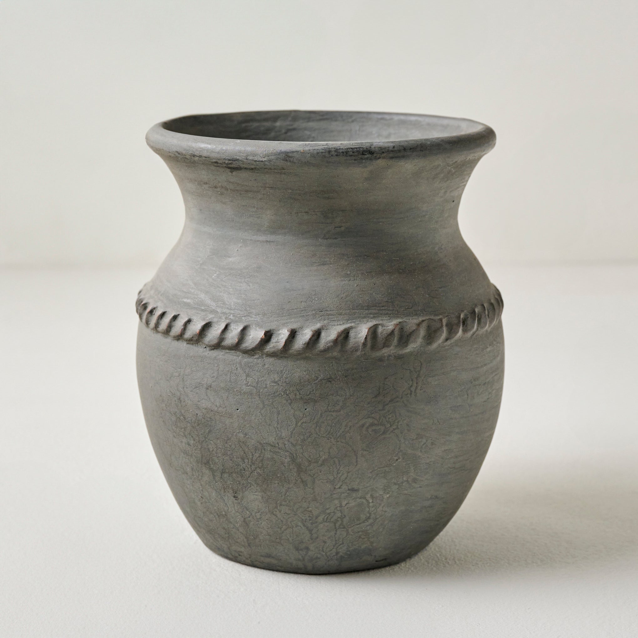Camila Black Terracotta Vase $48.00