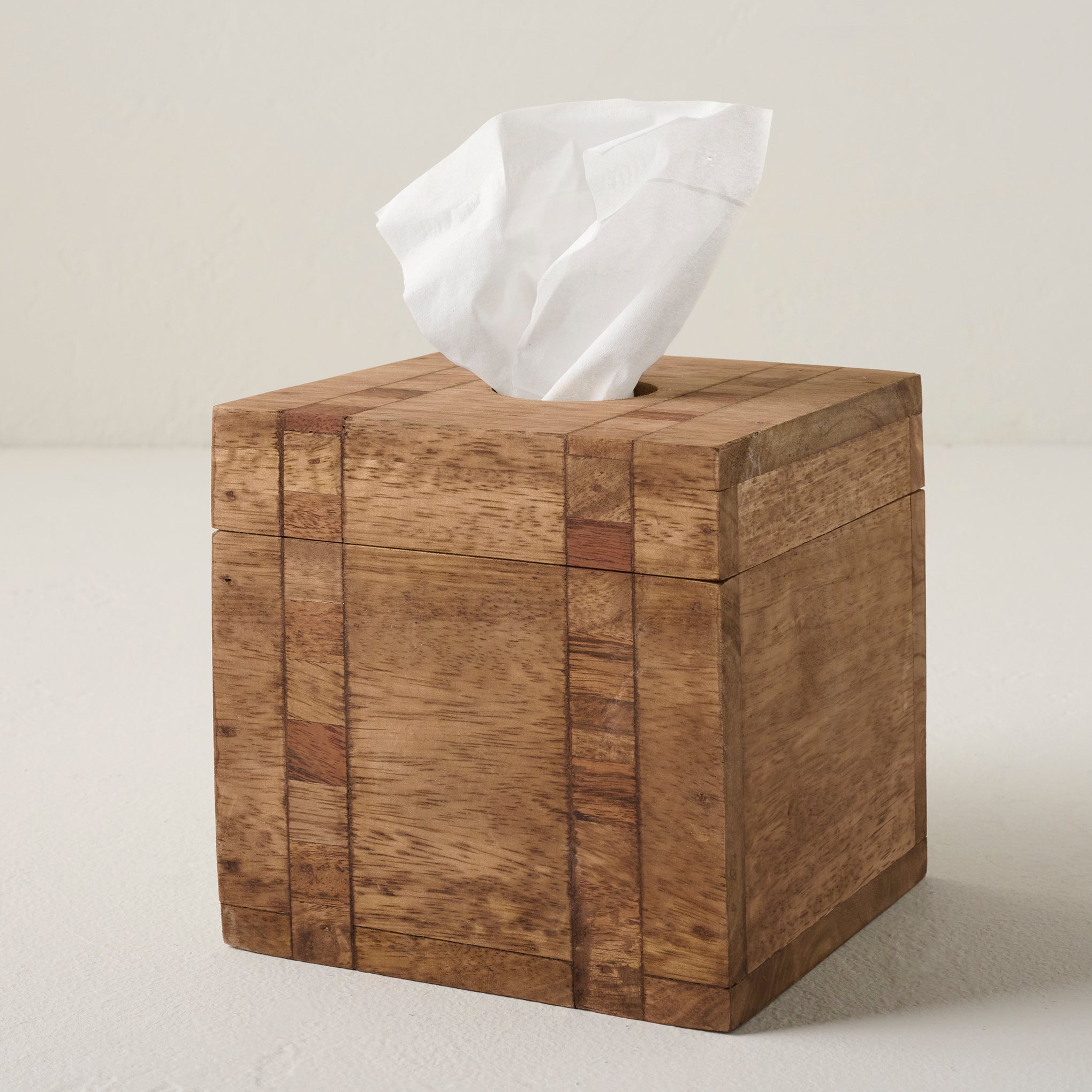 Wooden Tissue Box Holder $28.00
