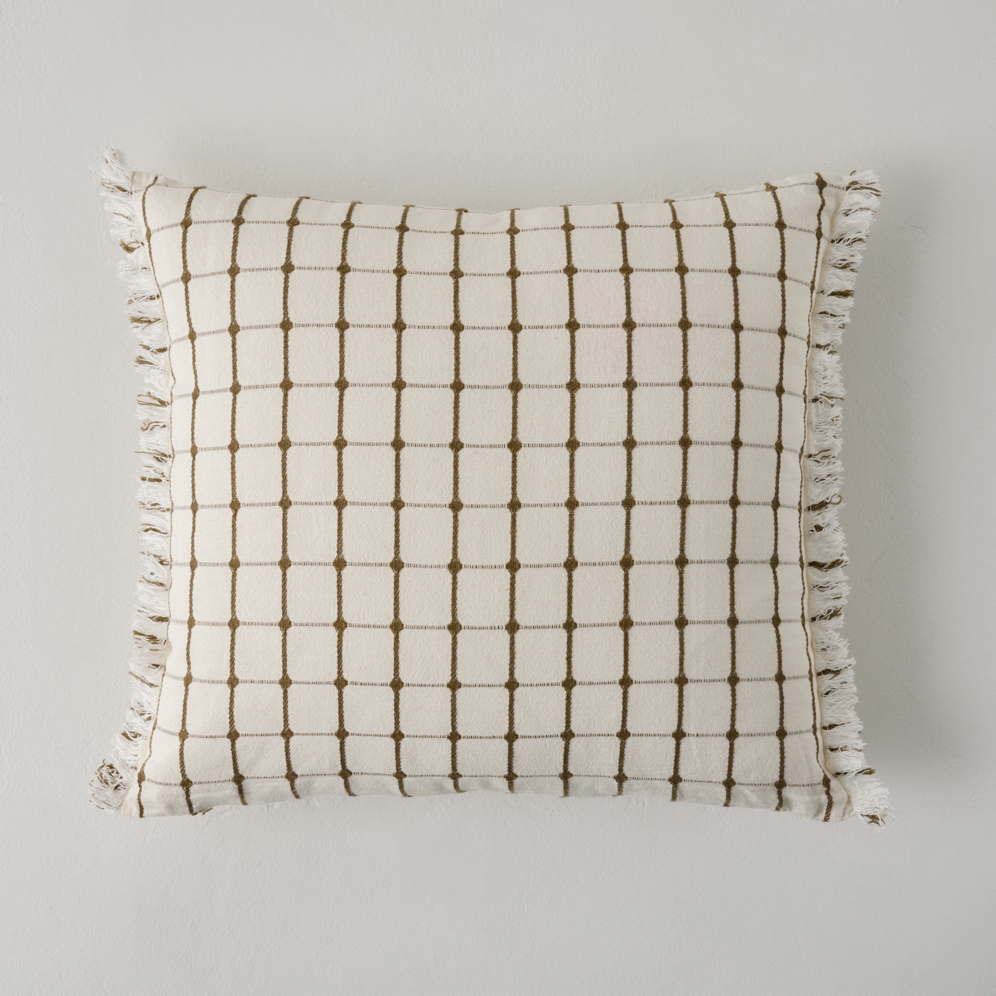 Oakley Green Textured Pillow $48.00