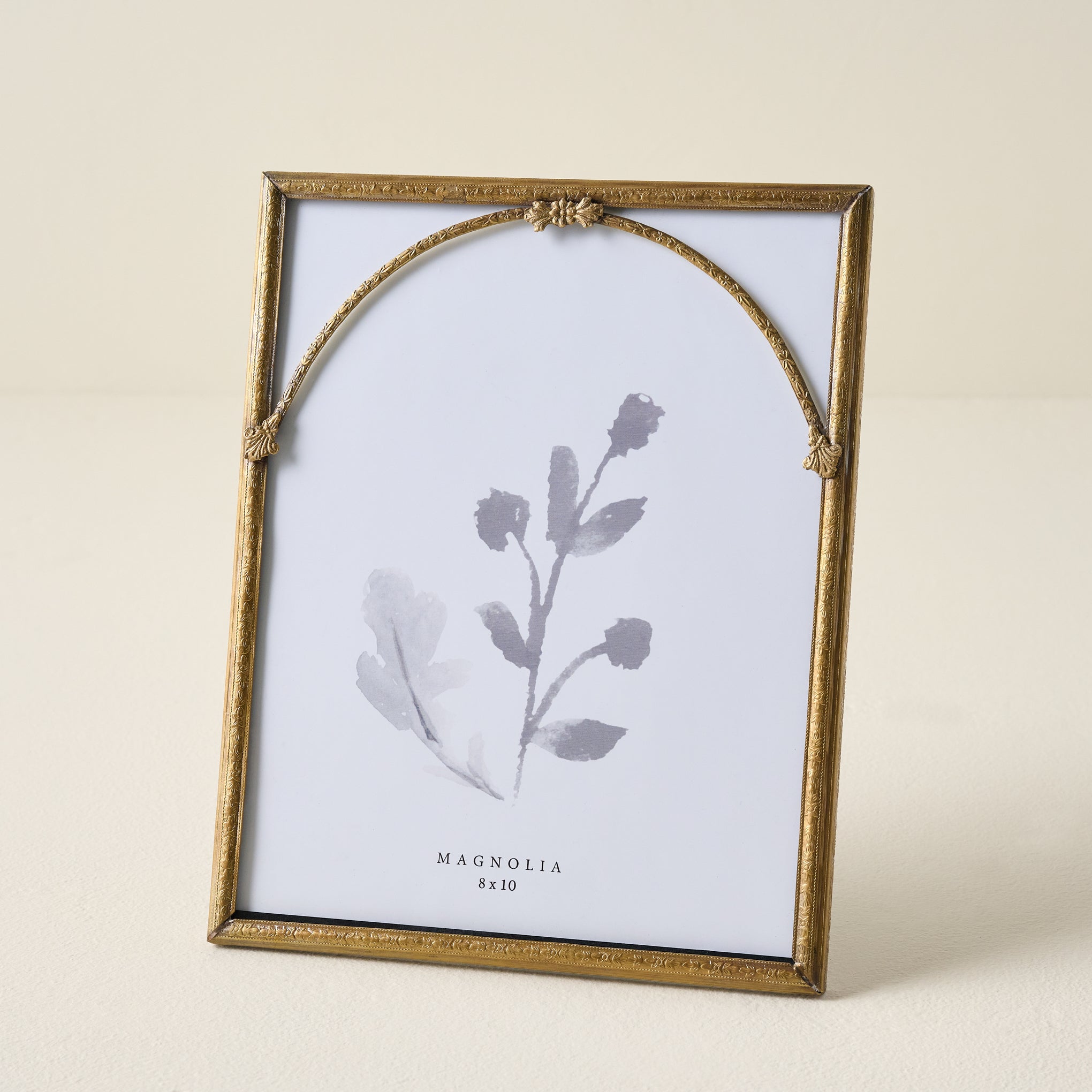 Vienna Antiqued Brass Photo Frame $44.00