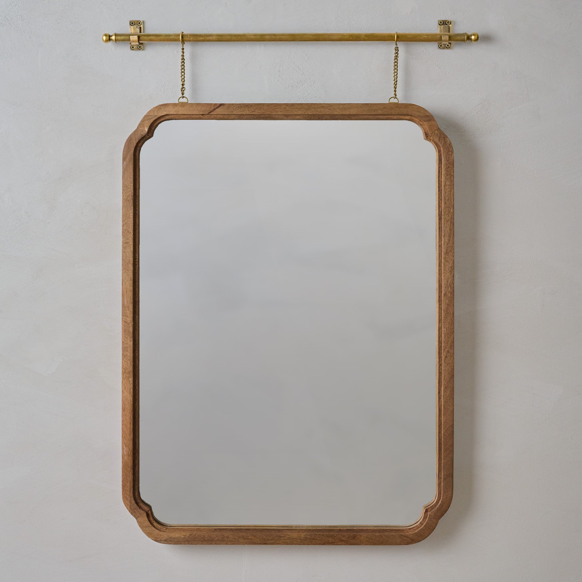 Colleen Wood Framed Wall Mirror