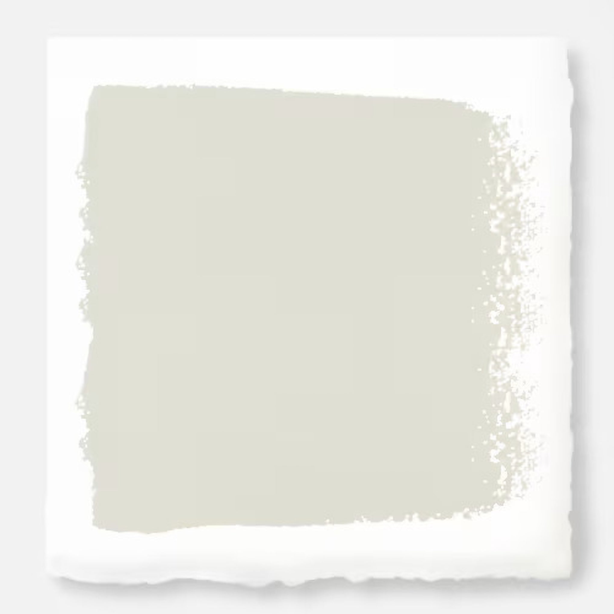 Warm white with a light beige tint paint named one horn white