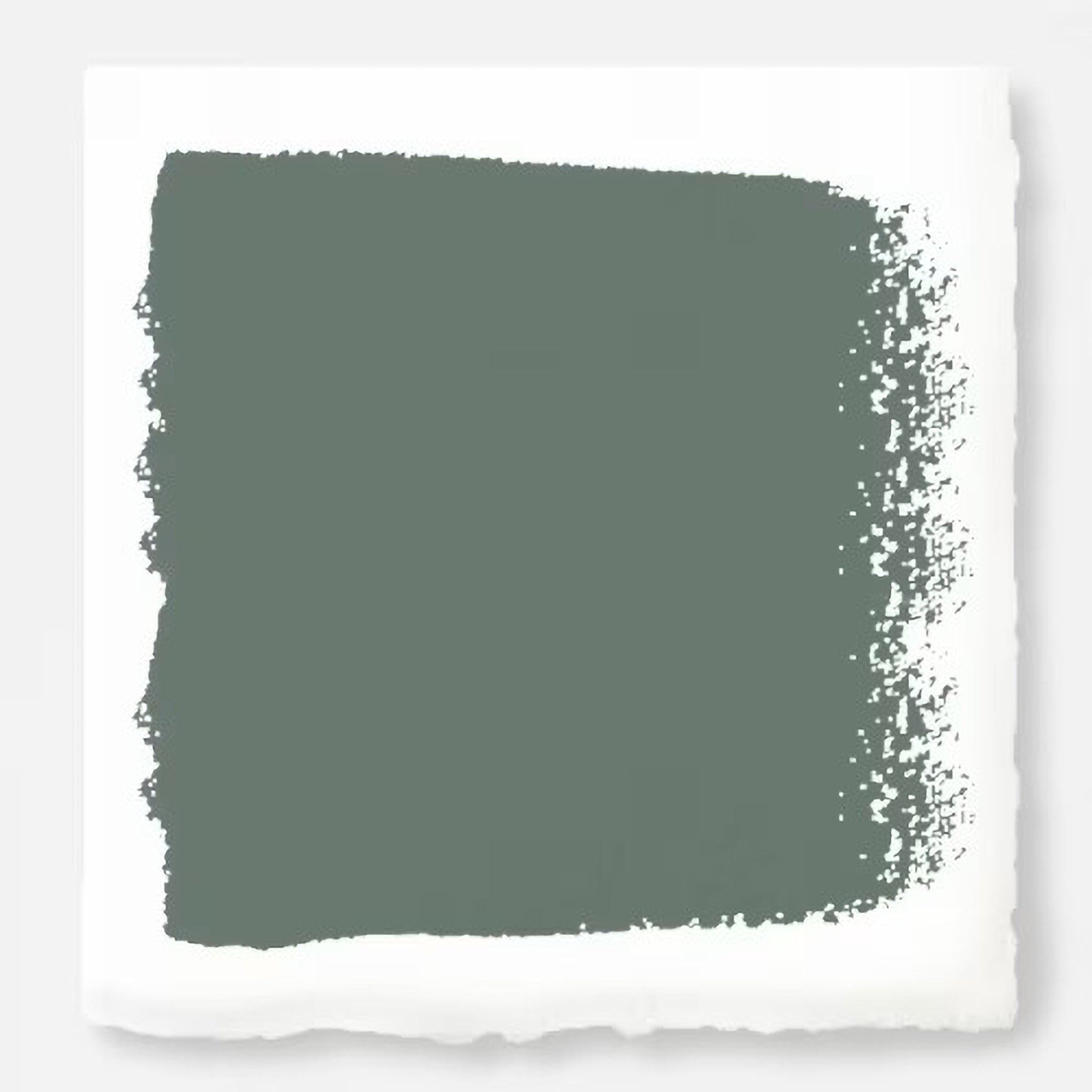 Deep evergreen gray paint named luxe