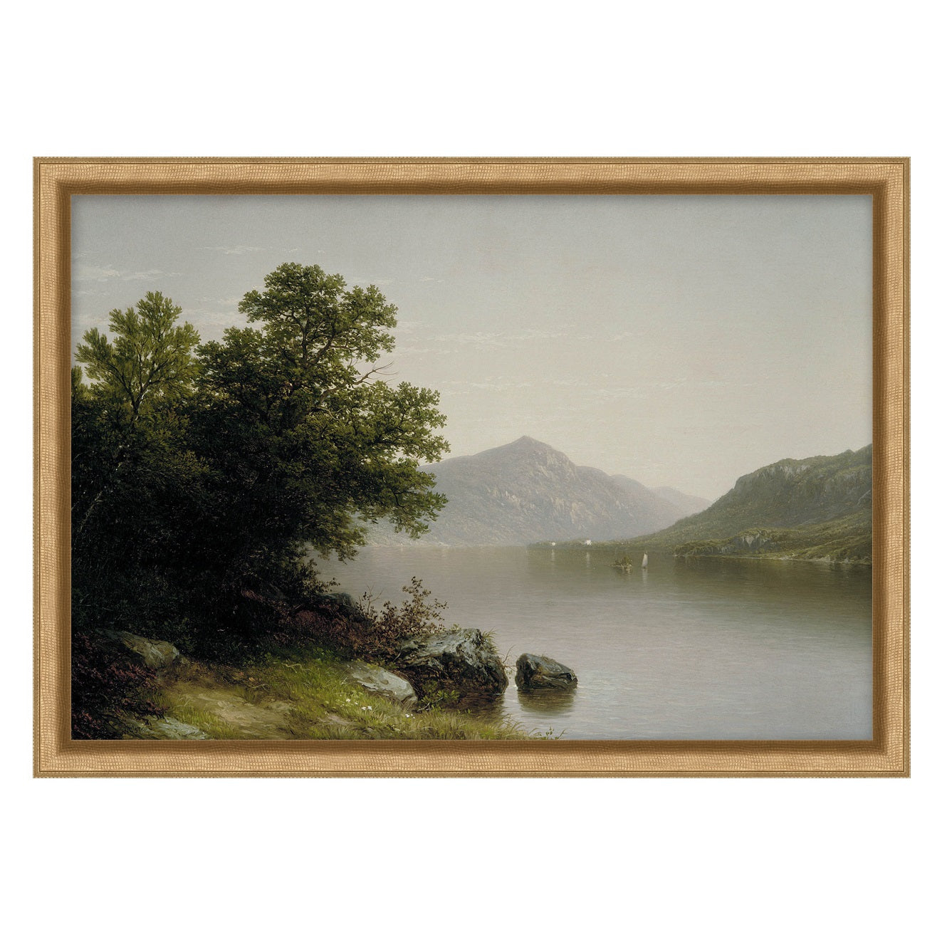 Framed wall art called Corrie Loch Landscape I